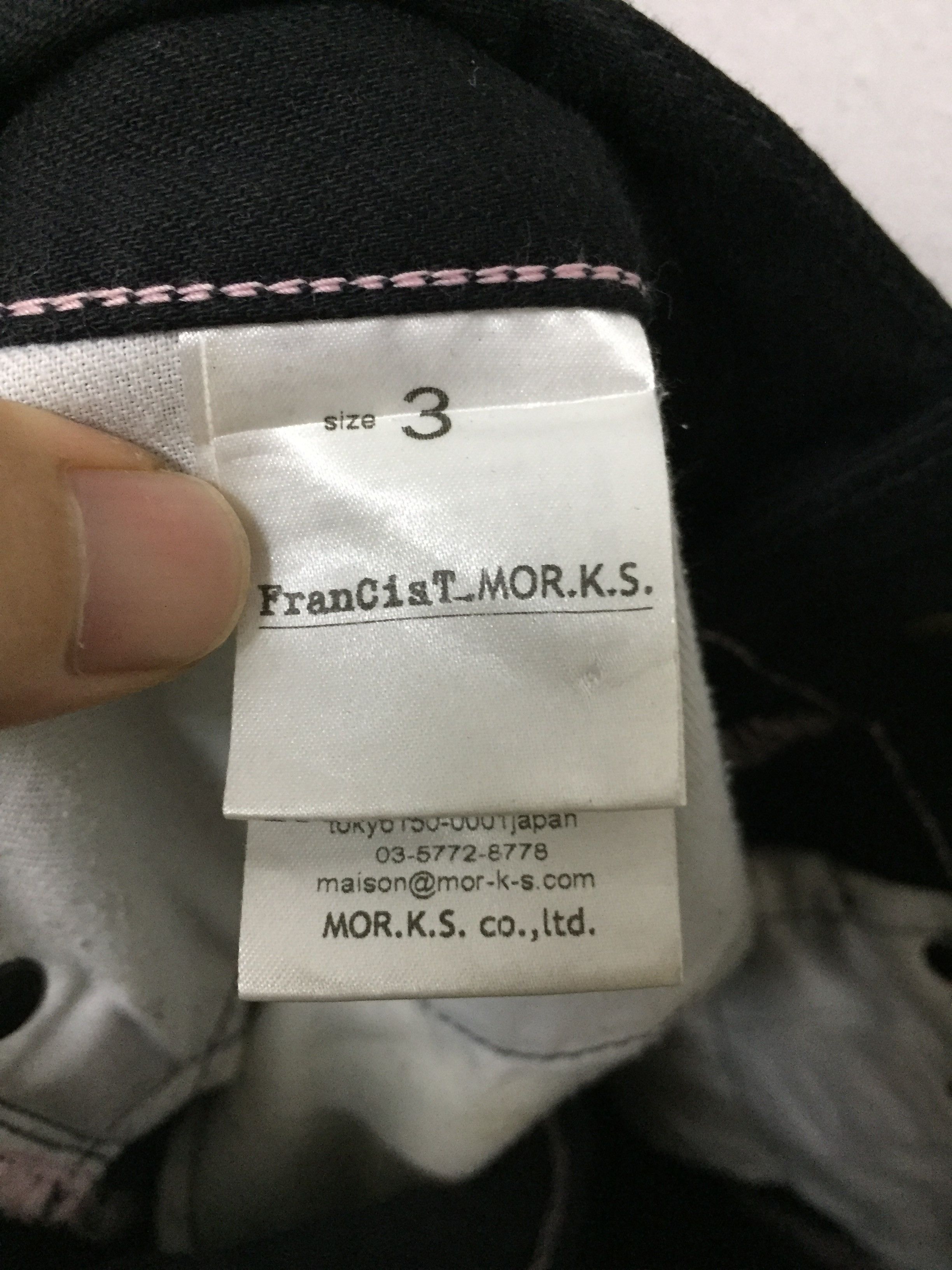 FranCisT MOR.K.S Francist Mor.K.S Skull and love tencel wax pants Size US 30 / EU 46 - 14 Thumbnail
