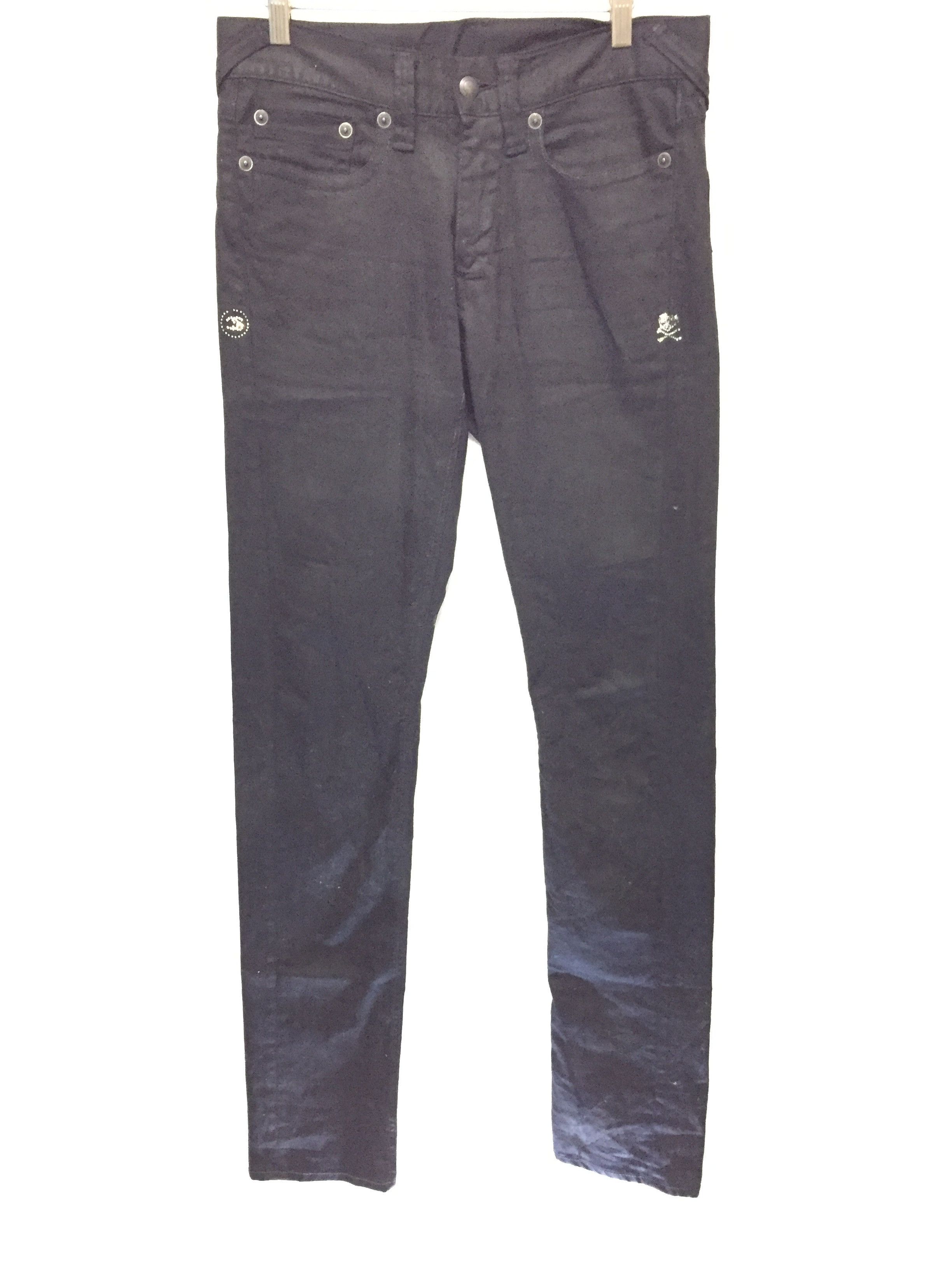 FranCisT MOR.K.S Francist Mor.K.S Skull and love tencel wax pants Size US 30 / EU 46 - 2 Thumbnail