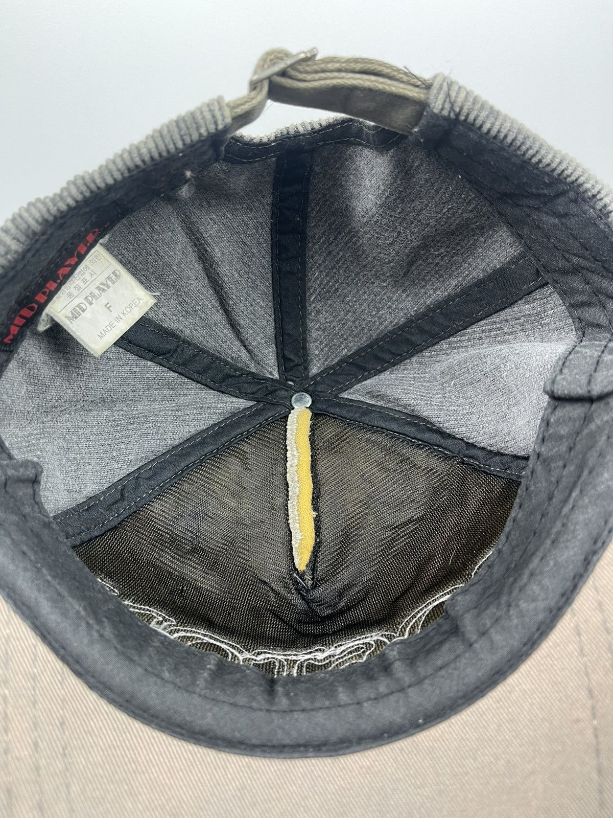 Japanese Brand Boston Coduroy Distressed Style Hat Cap Size ONE SIZE - 12 Thumbnail