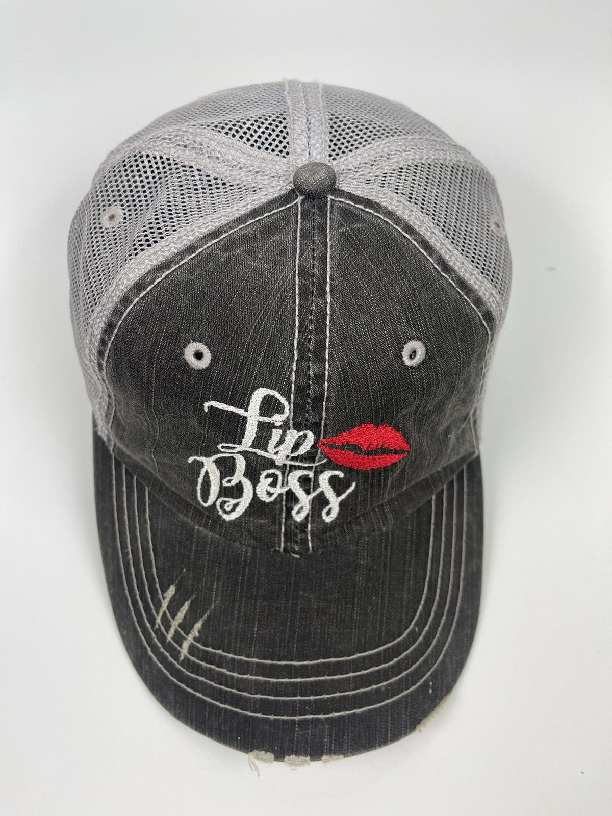 If Six Was Nine Rare Lip Boss Trucker Hat Size ONE SIZE - 6 Thumbnail