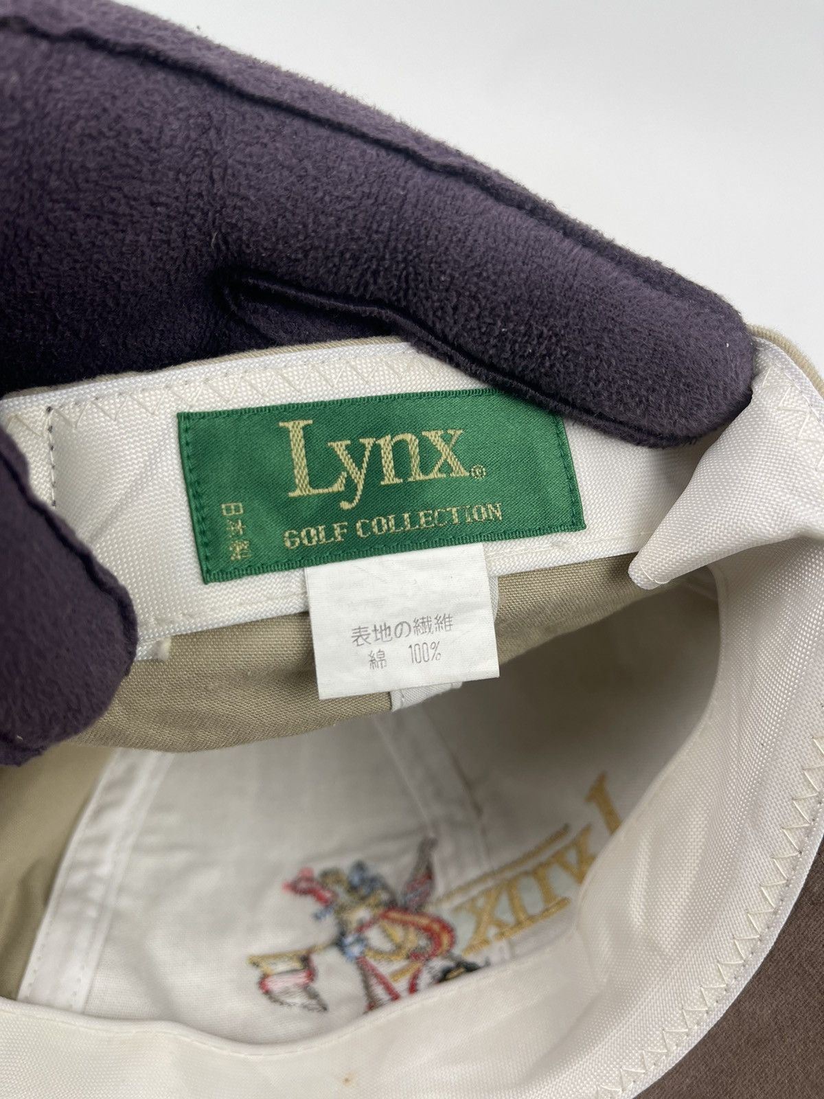 Japanese Brand Vintage Lynx Tournament Leader Golf Hat made in japan Size ONE SIZE - 14 Thumbnail