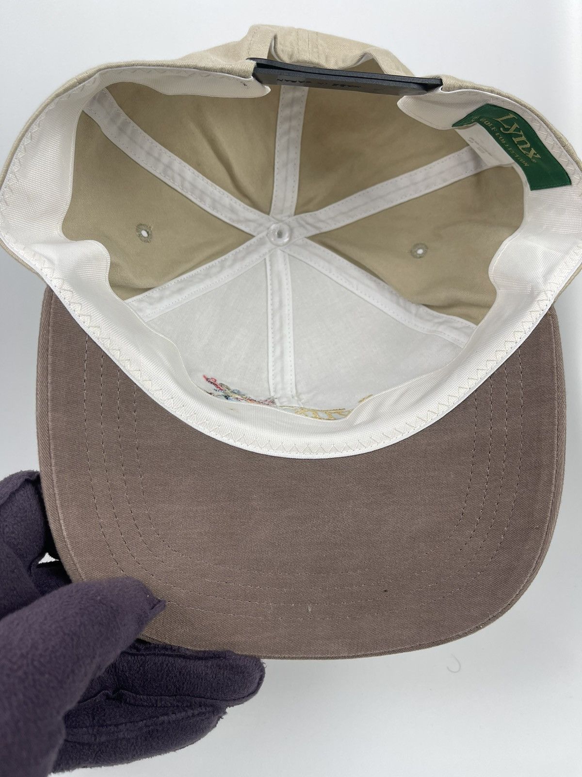 Japanese Brand Vintage Lynx Tournament Leader Golf Hat made in japan Size ONE SIZE - 11 Thumbnail