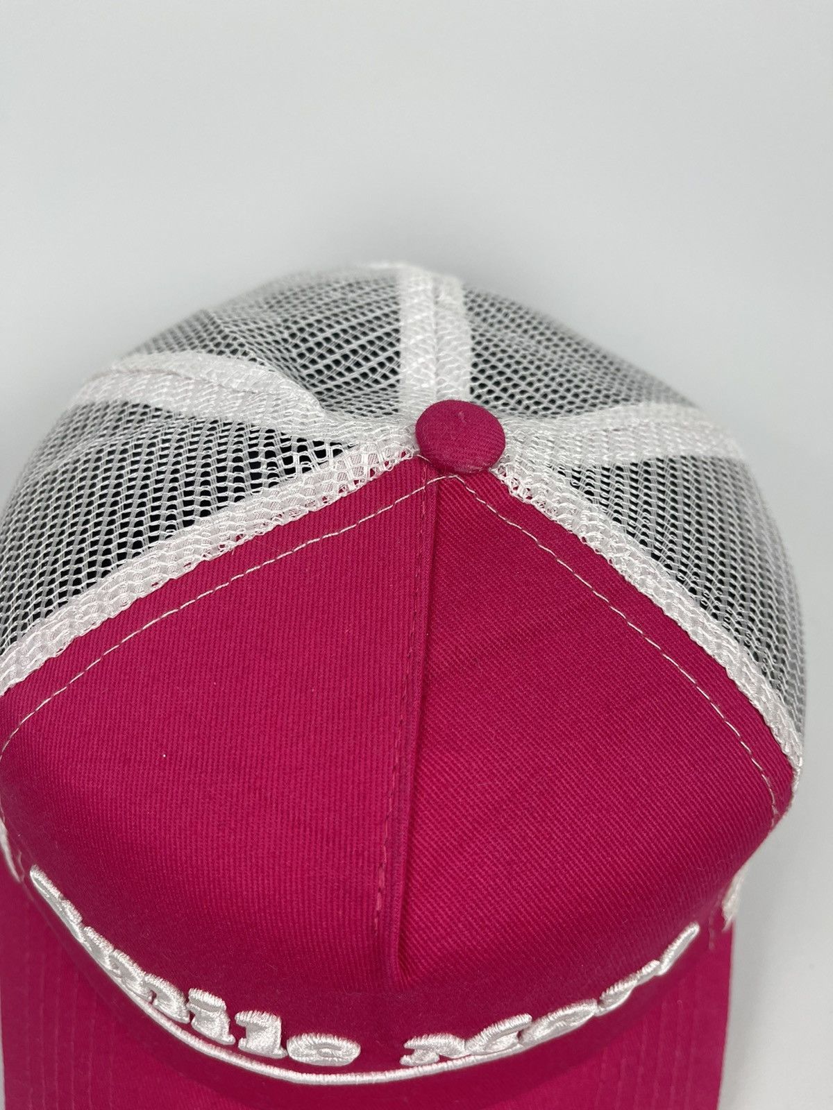Hat Club Smile More pink Trucker Hat Size ONE SIZE - 7 Thumbnail