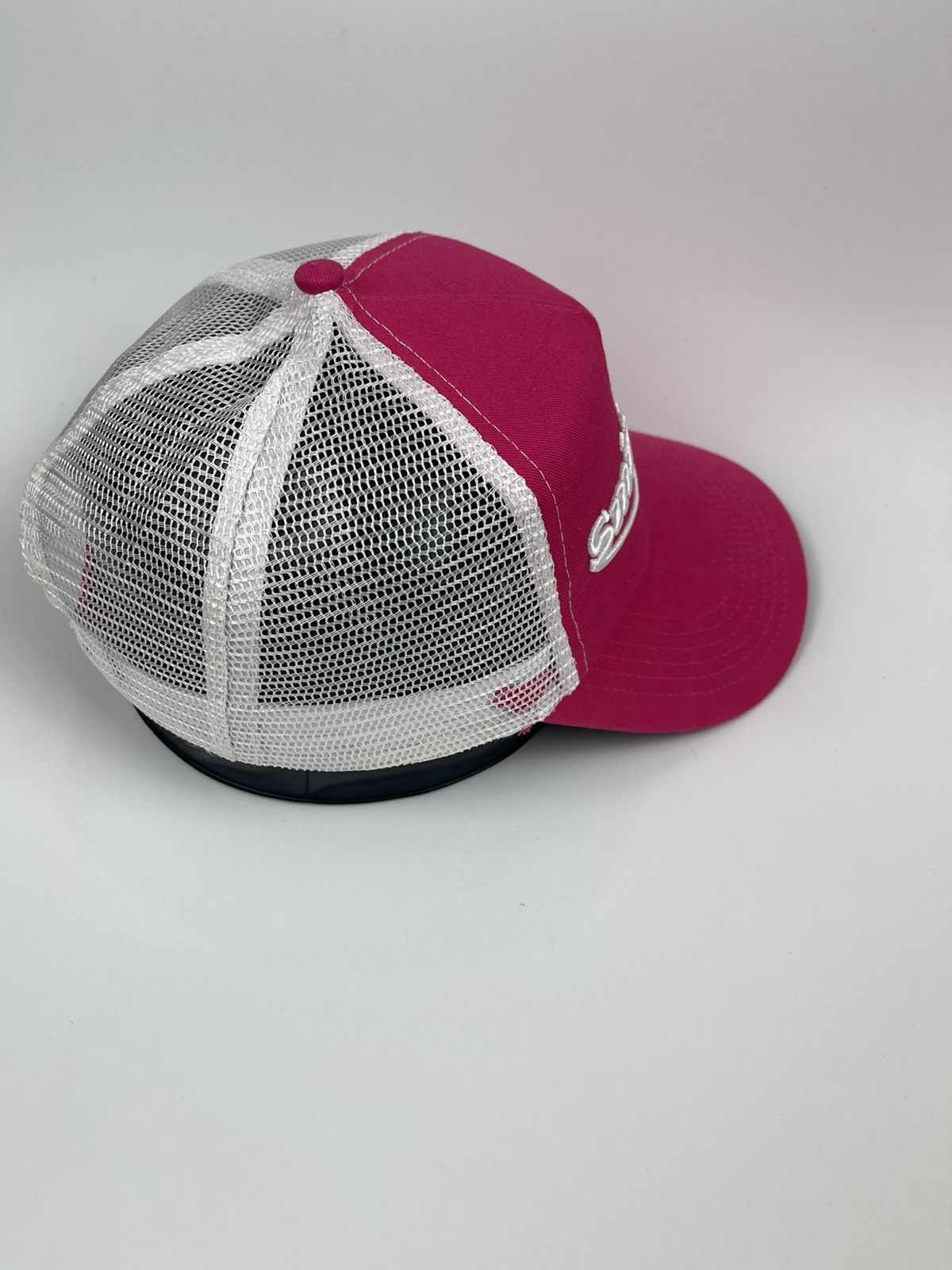 Hat Club Smile More pink Trucker Hat Size ONE SIZE - 4 Thumbnail