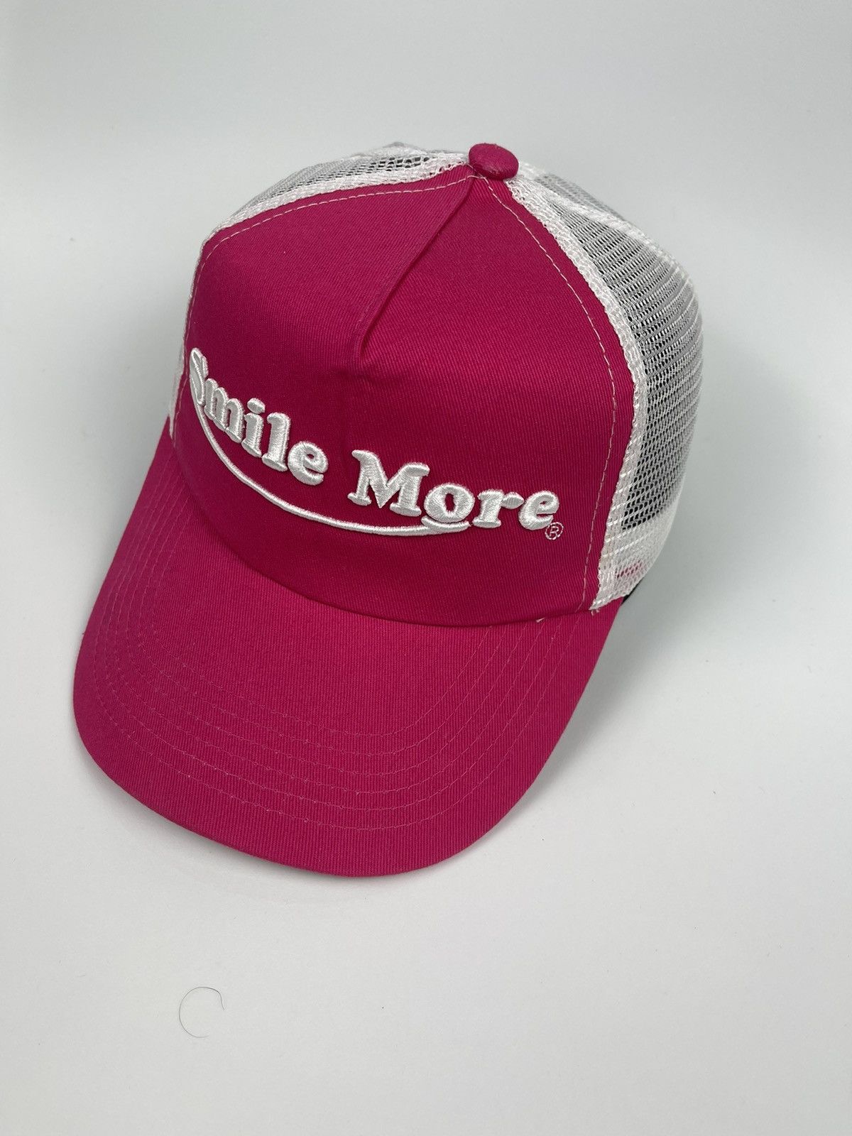 Hat Club Smile More pink Trucker Hat Size ONE SIZE - 1 Thumbnail