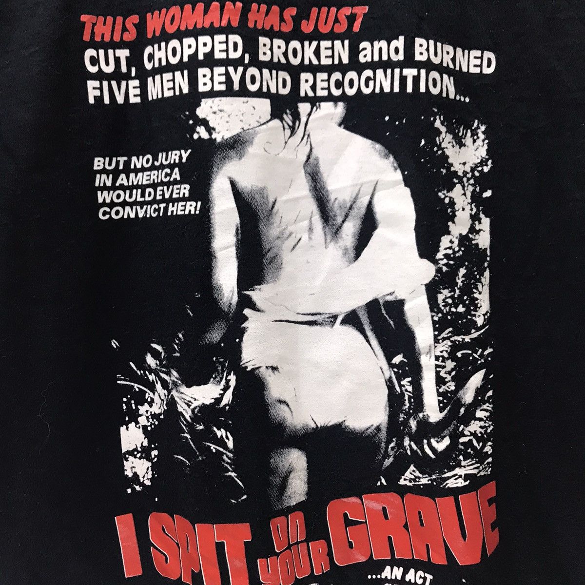 Vintage Vintage I SPIT ON YOUR GRAVE Shirt Size US S / EU 44-46 / 1 - 4 Thumbnail