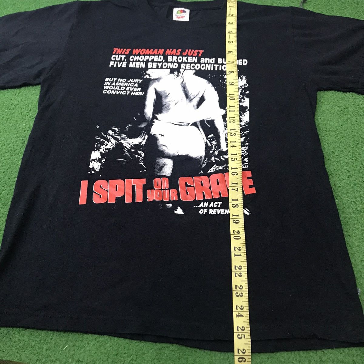 Vintage Vintage I SPIT ON YOUR GRAVE Shirt Size US S / EU 44-46 / 1 - 7 Thumbnail