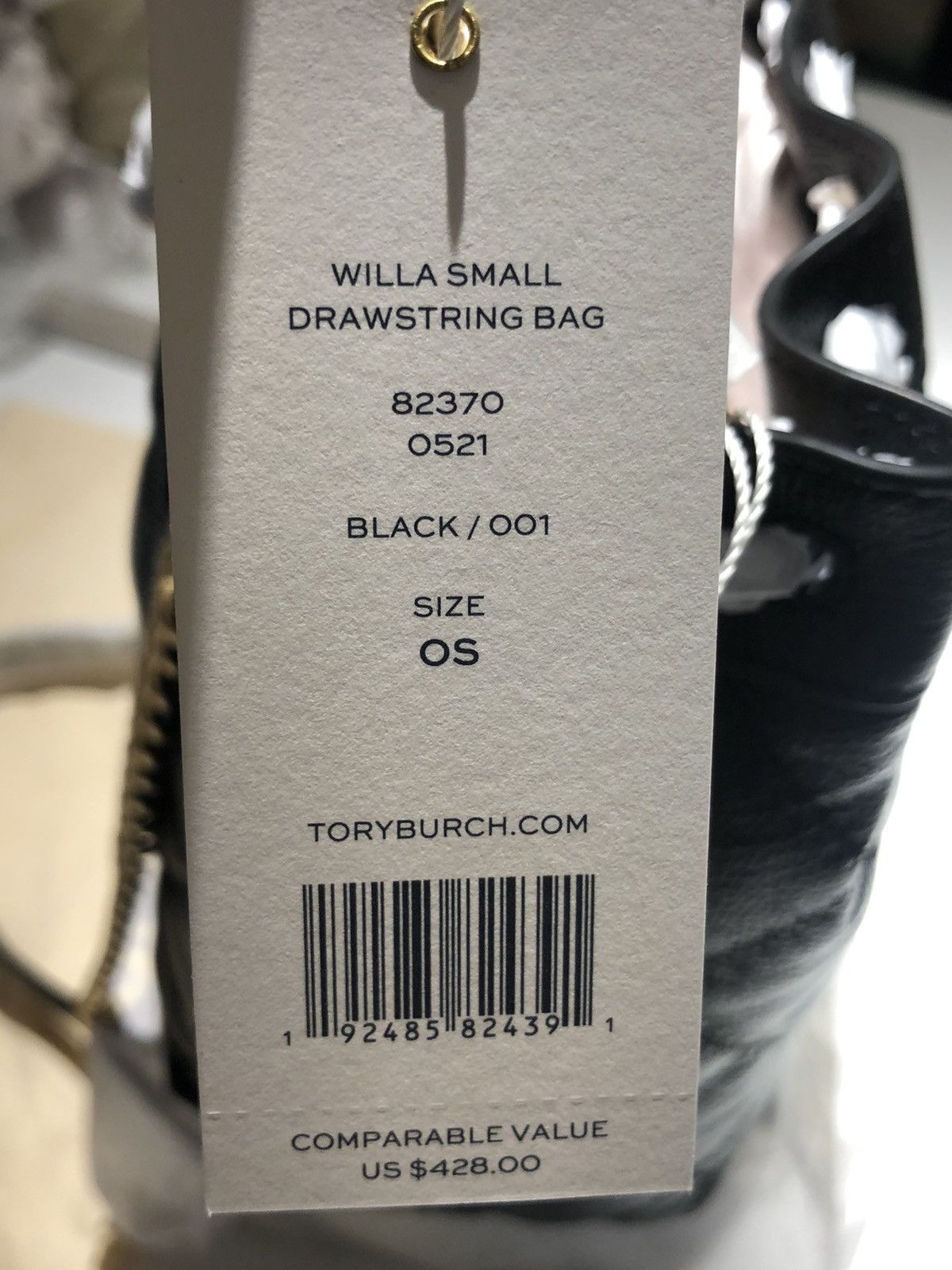 Tory Burch Willa Mini Drawstring Bucket Shoulder Bag