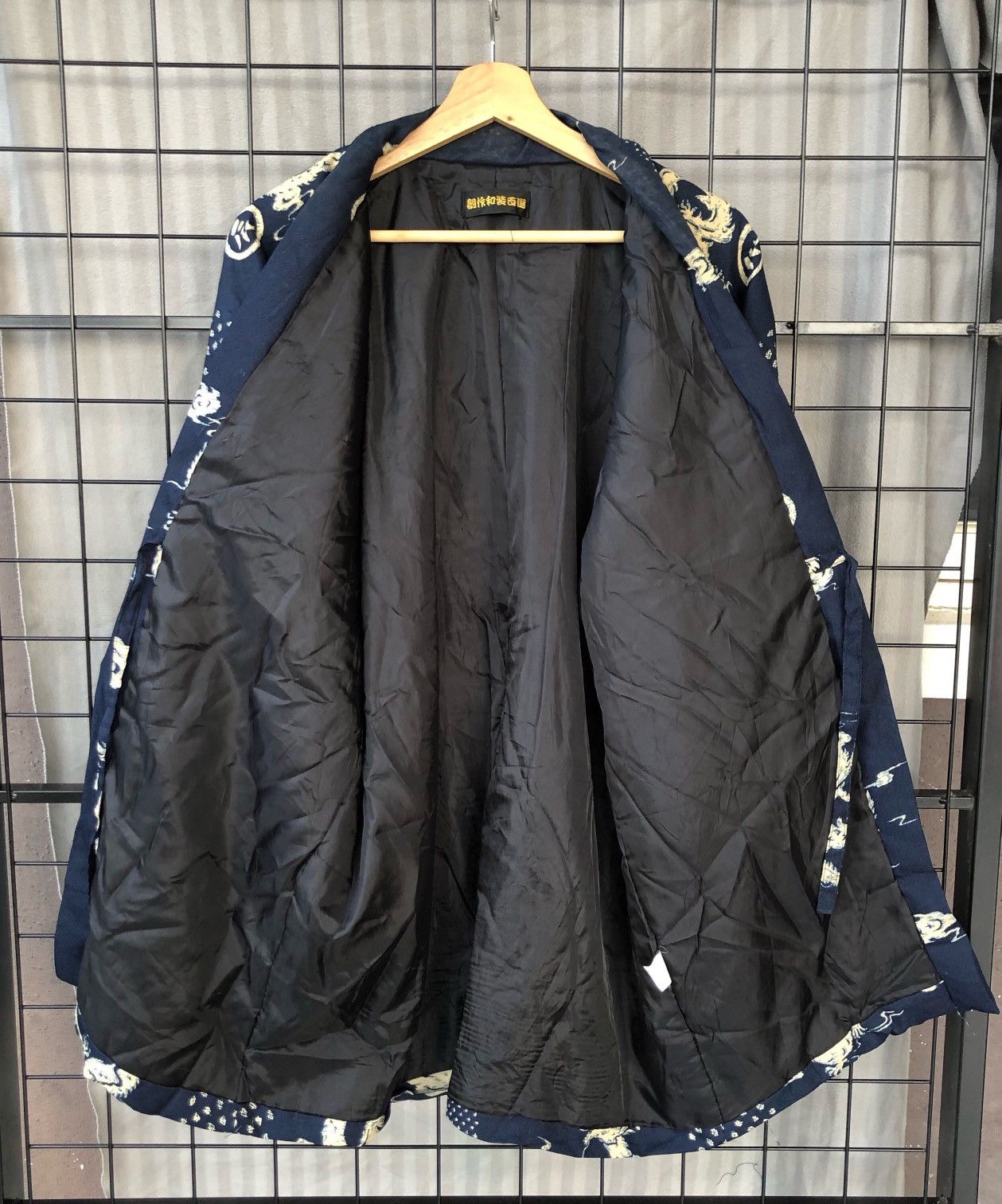 Sanjuro Dragon Hanten Kimono Down Jacket