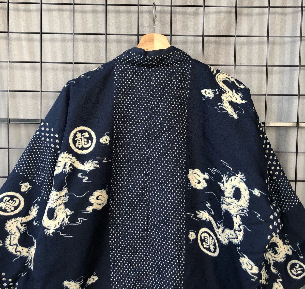 Sanjuro Dragon Hanten Kimono Down Jacket