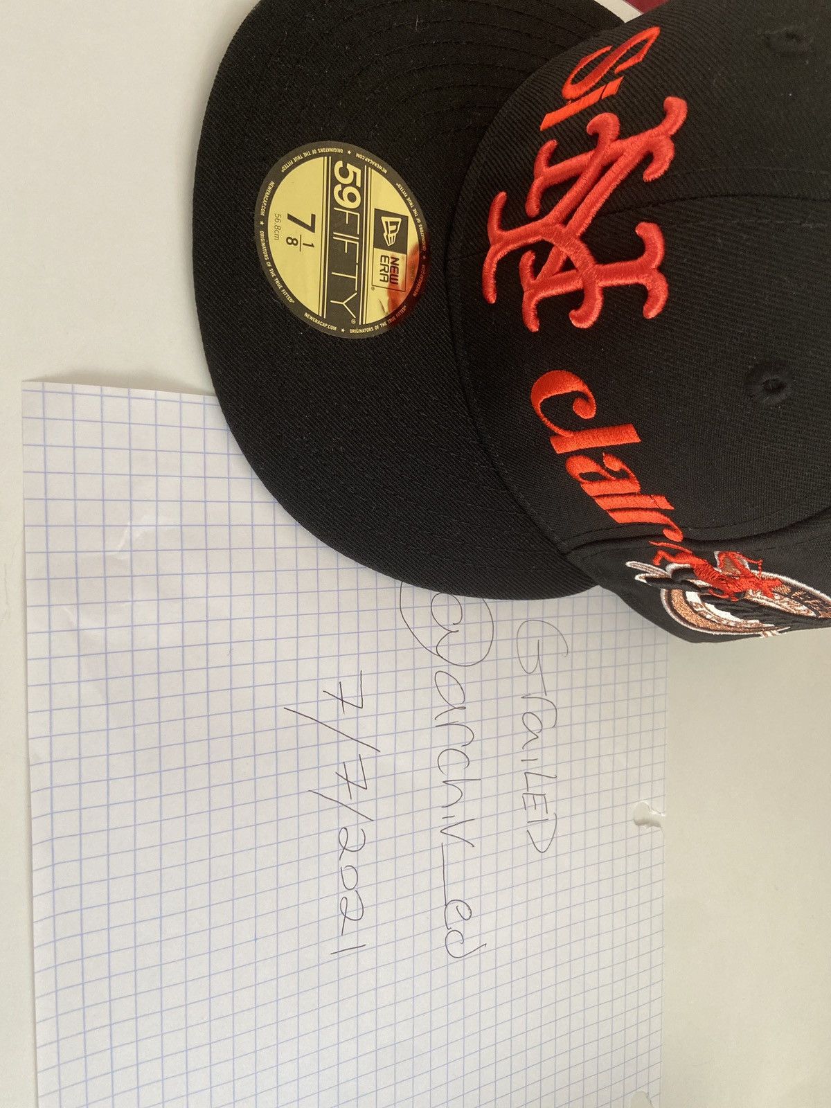 New Era × Sinclair Global Sinclair global NY Gotham’s 7 1/8 fitted brimmy Size ONE SIZE - 7 Thumbnail