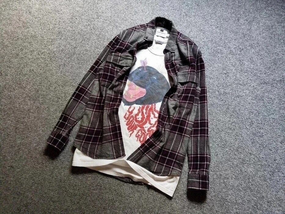Flannel Vintage flannel shirt Travis Scott style Size US S / EU 44-46 / 1 - 3 Thumbnail