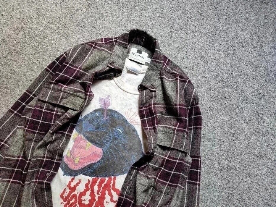 Flannel Vintage flannel shirt Travis Scott style Size US S / EU 44-46 / 1 - 4 Thumbnail