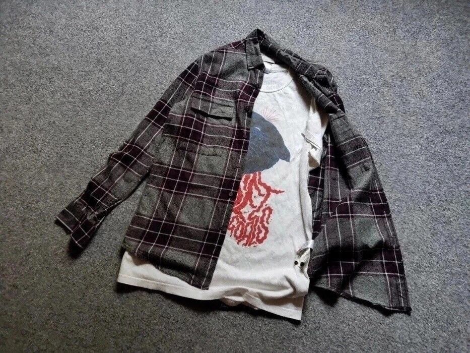 Flannel Vintage flannel shirt Travis Scott style Size US S / EU 44-46 / 1 - 14 Thumbnail