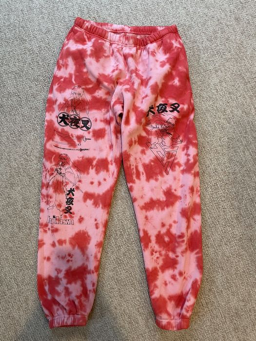 Hypland x InuYasha Red Sweatpants