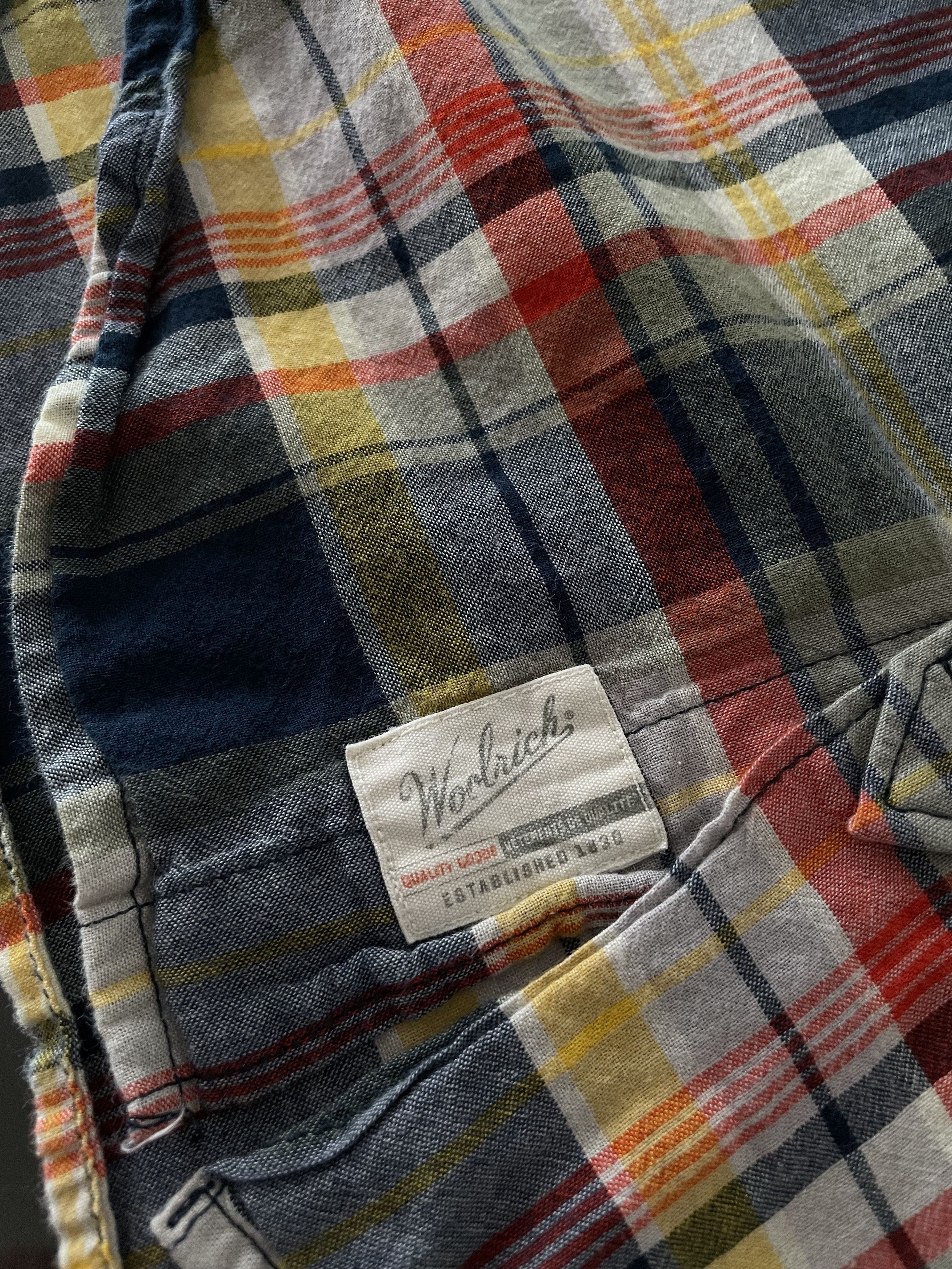 Woolrich Woolen Mills Woolrich Plaid Short Sleeve Button Up Size US M / EU 48-50 / 2 - 4 Thumbnail