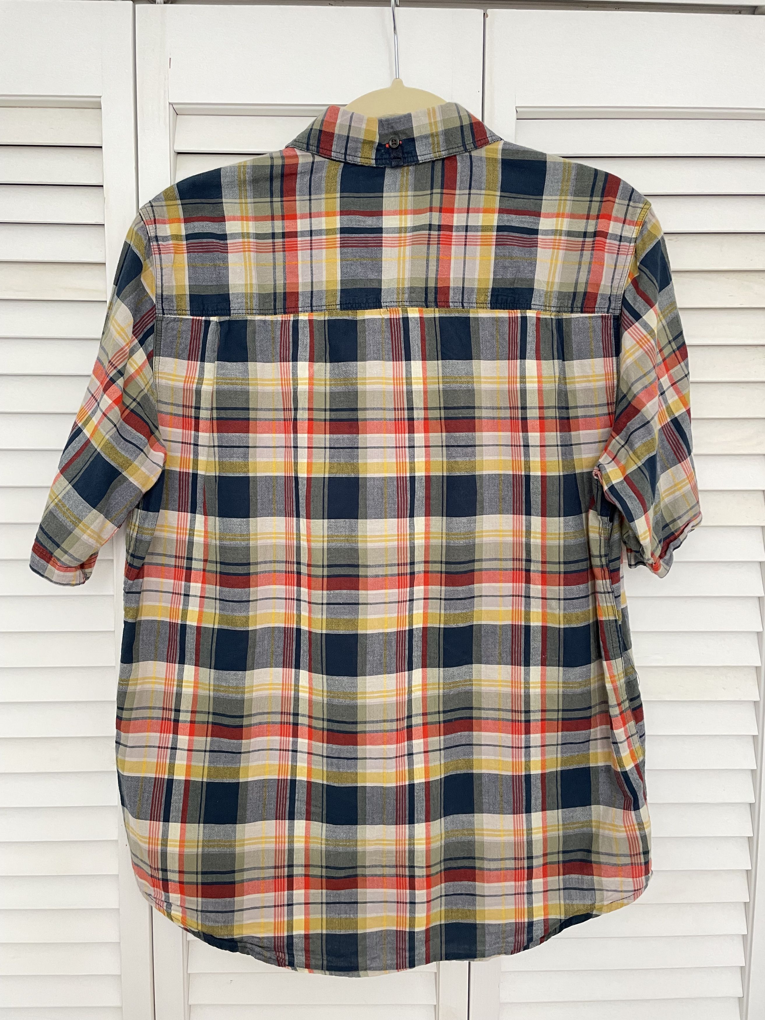 Woolrich Woolen Mills Woolrich Plaid Short Sleeve Button Up Size US M / EU 48-50 / 2 - 2 Thumbnail