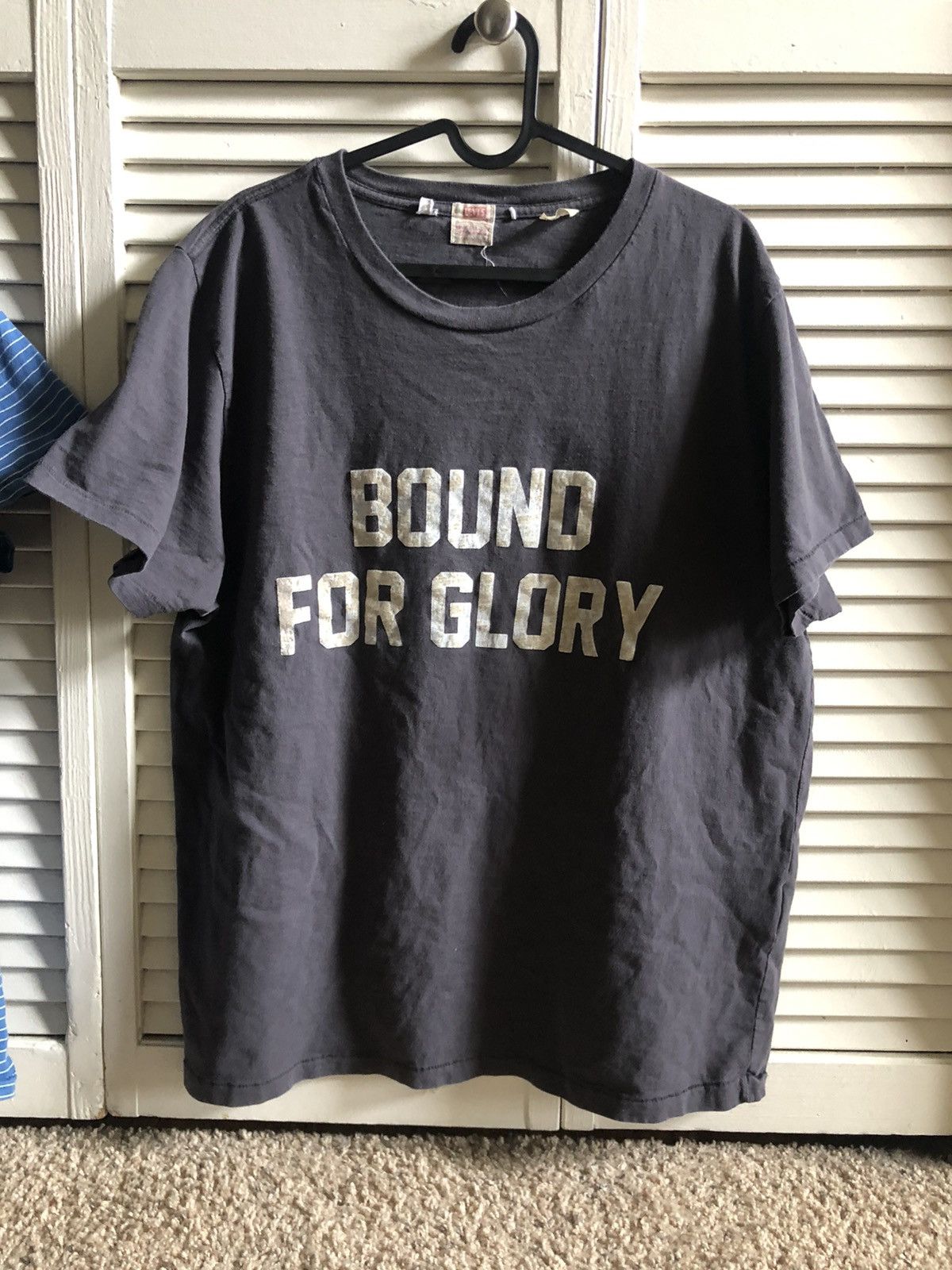 LEVI'S Vintage Clothing Bound For Glory Gray LVC T-Shirt