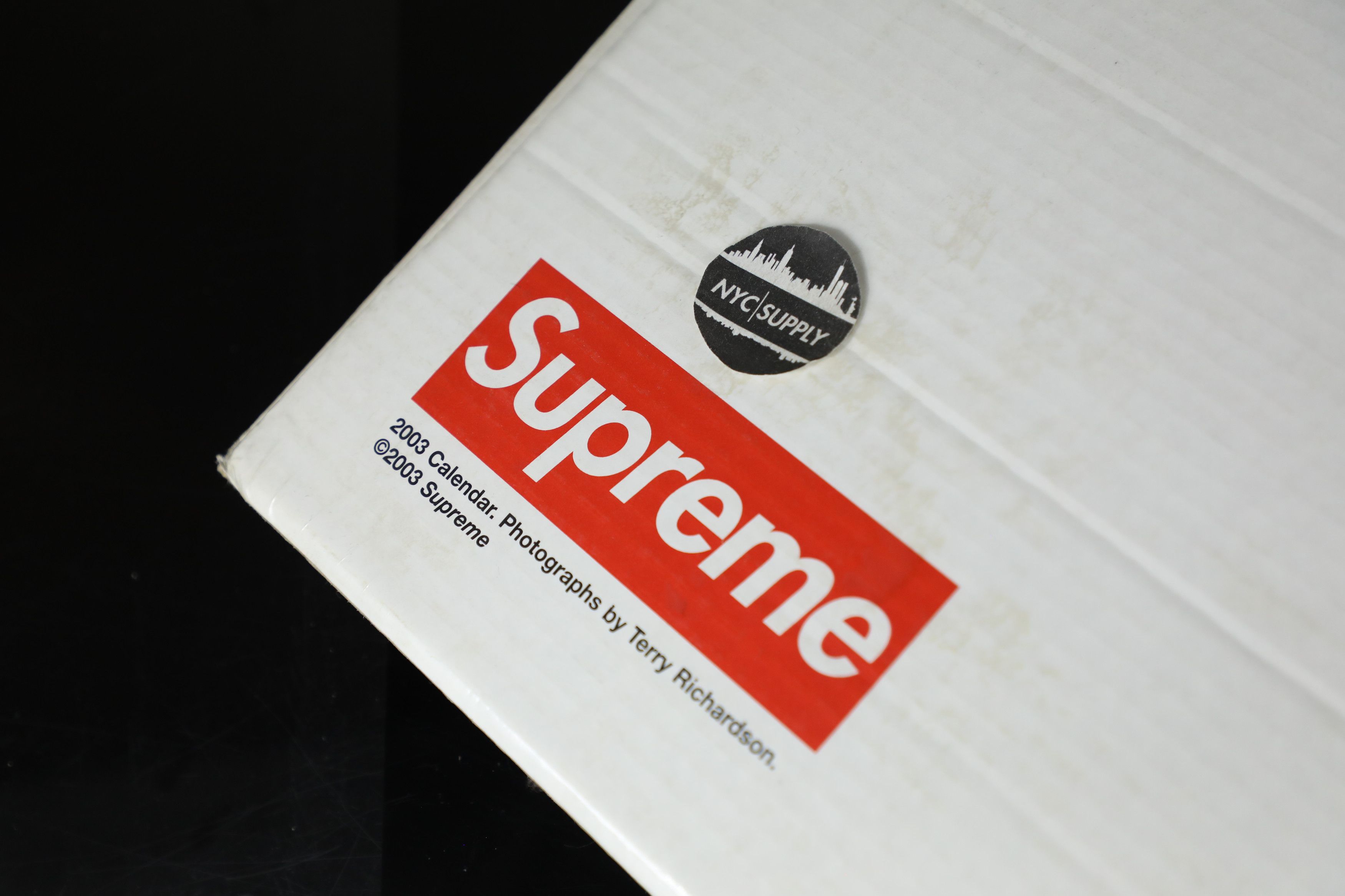 Supreme 2003 Supreme Calendar Photographed by Terry Richardson