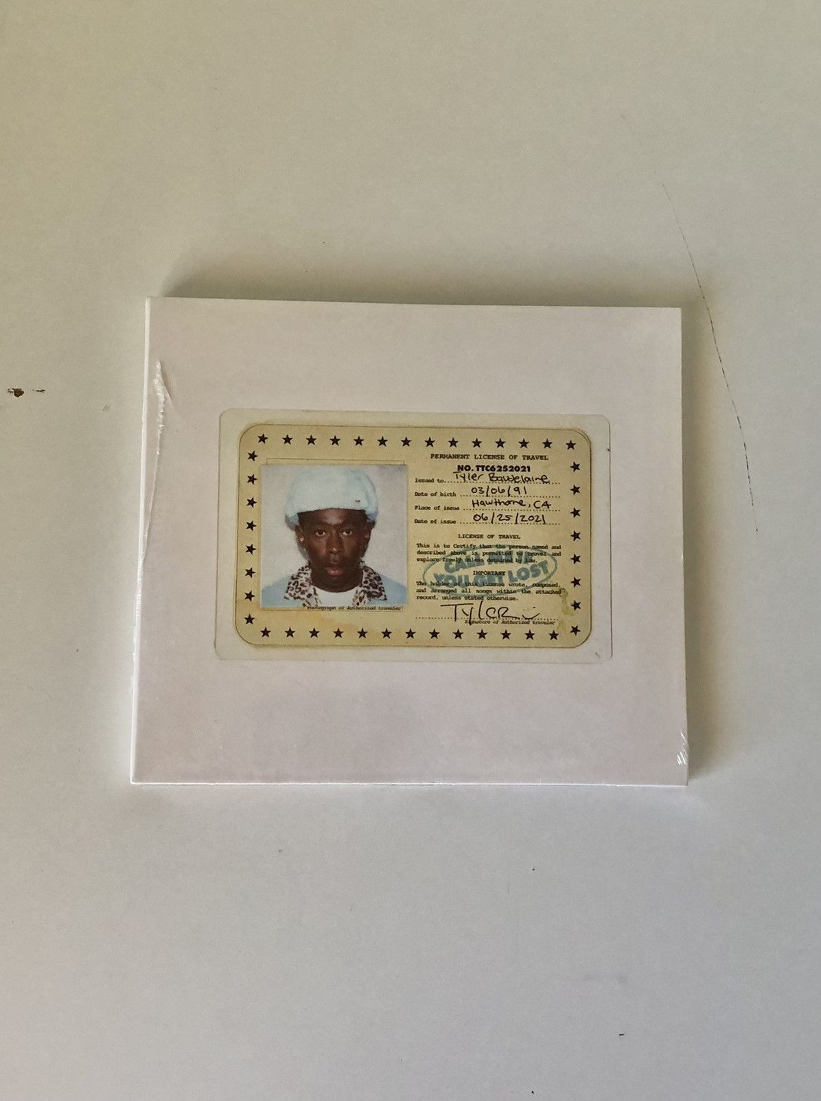 Golf Wang × Tyler The Creator Tyler, the Creator CMIYGL Star Stamp CD/Tee Box Set Large Size US L / EU 52-54 / 3 - 4 Thumbnail