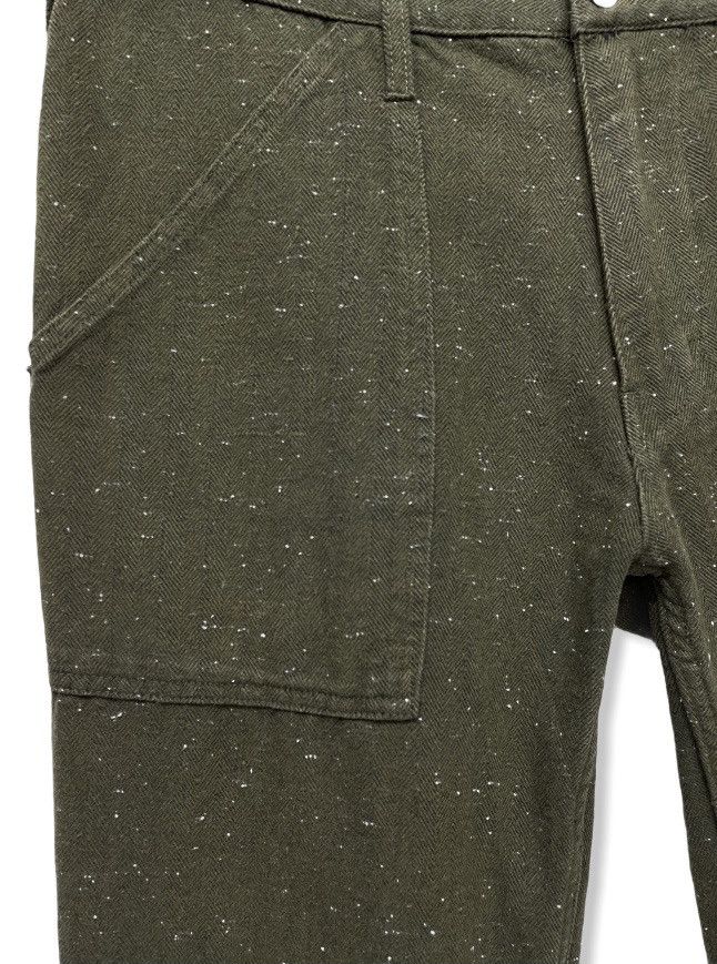 Designer × Global Work × Vintage GLOBAL WORK RARE! Twill Weave Special Fabric Fatigue Pants Size US 31 - 2 Thumbnail