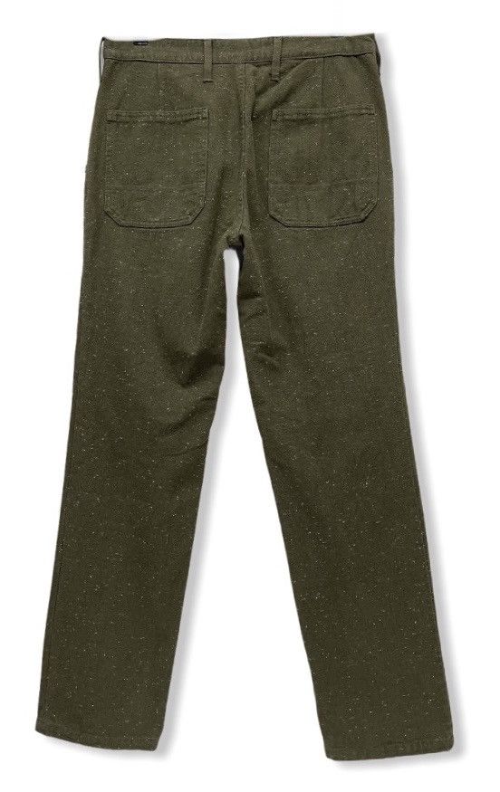Designer × Global Work × Vintage GLOBAL WORK RARE! Twill Weave Special Fabric Fatigue Pants Size US 31 - 3 Thumbnail