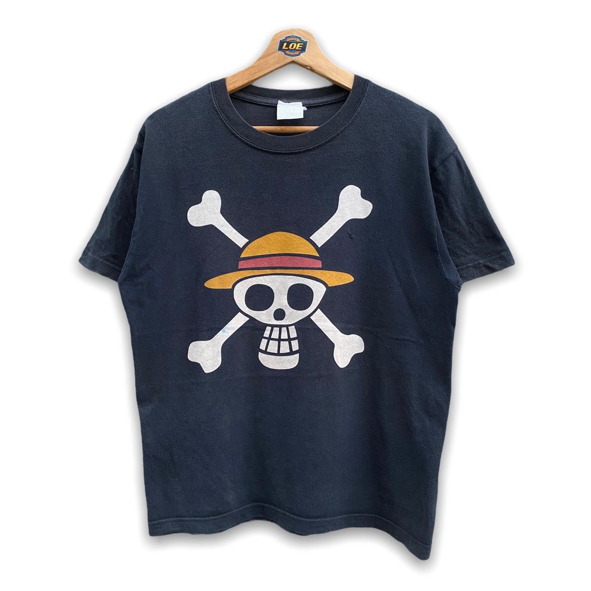 Vintage VINTAGE ONE PIECE MUGIWARA PIRATES LOGO ANIME T SHIRT MANGA ...