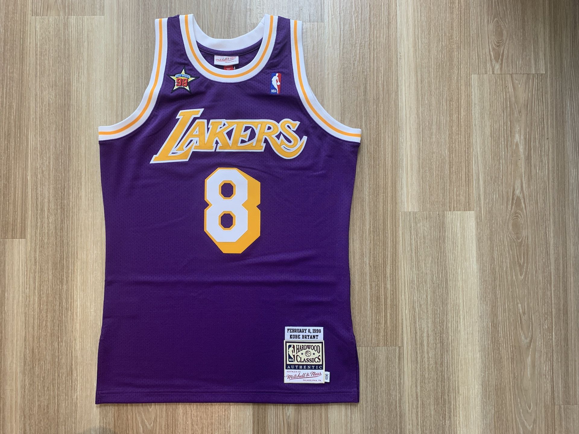 Finally got Number 8 Kobe 🥹 any Mitchell and Ness Kobe Authentics