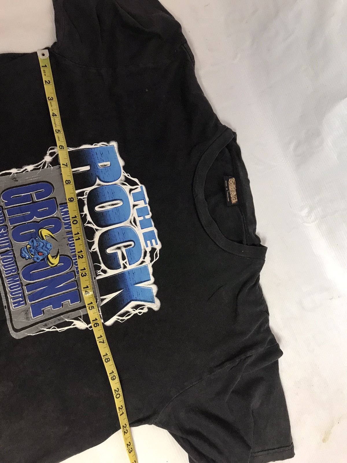 Vintage × WWE Vintage WWE The Rock world Wrestling Federstion T-Shirt Size US L / EU 52-54 / 3 - 10 Thumbnail