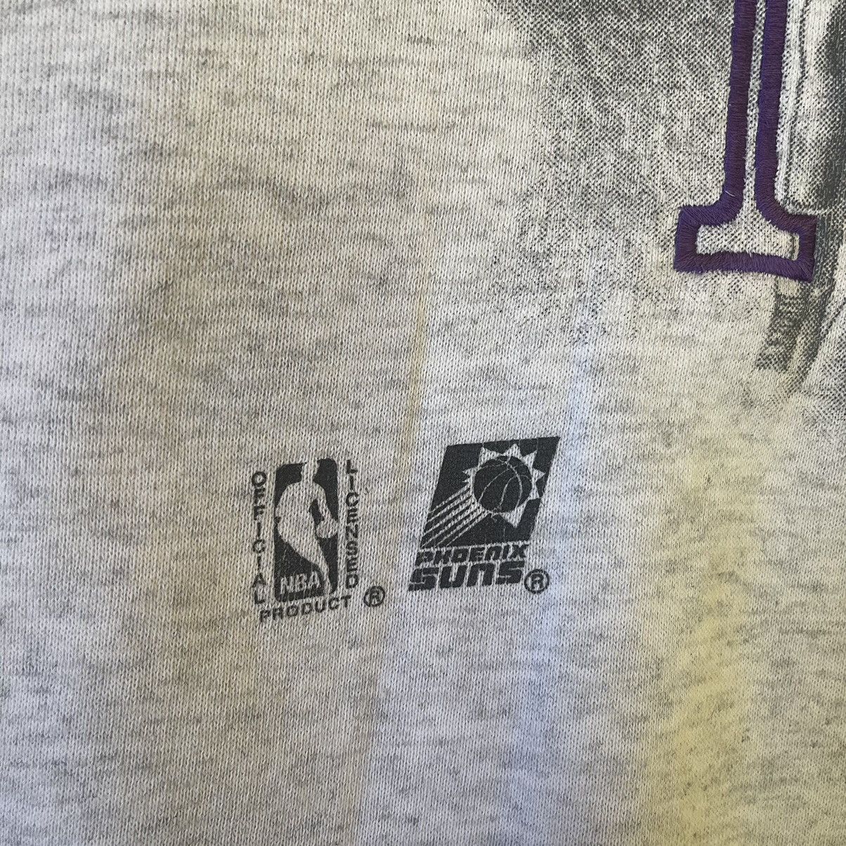 NBA × Vintage Vintage 90s NBA Phoenix Sun Big Logo Sweatshirts Size M Size US M / EU 48-50 / 2 - 8 Thumbnail
