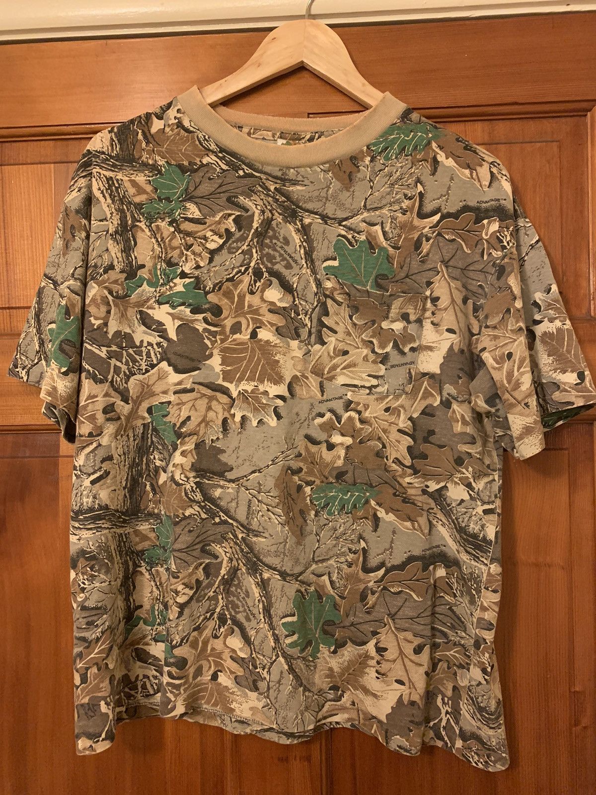 Other × Vintage *RARE* Vintage High Peak Camo T-Shirt - Large Size US L / EU 52-54 / 3 - 1 Thumbnail