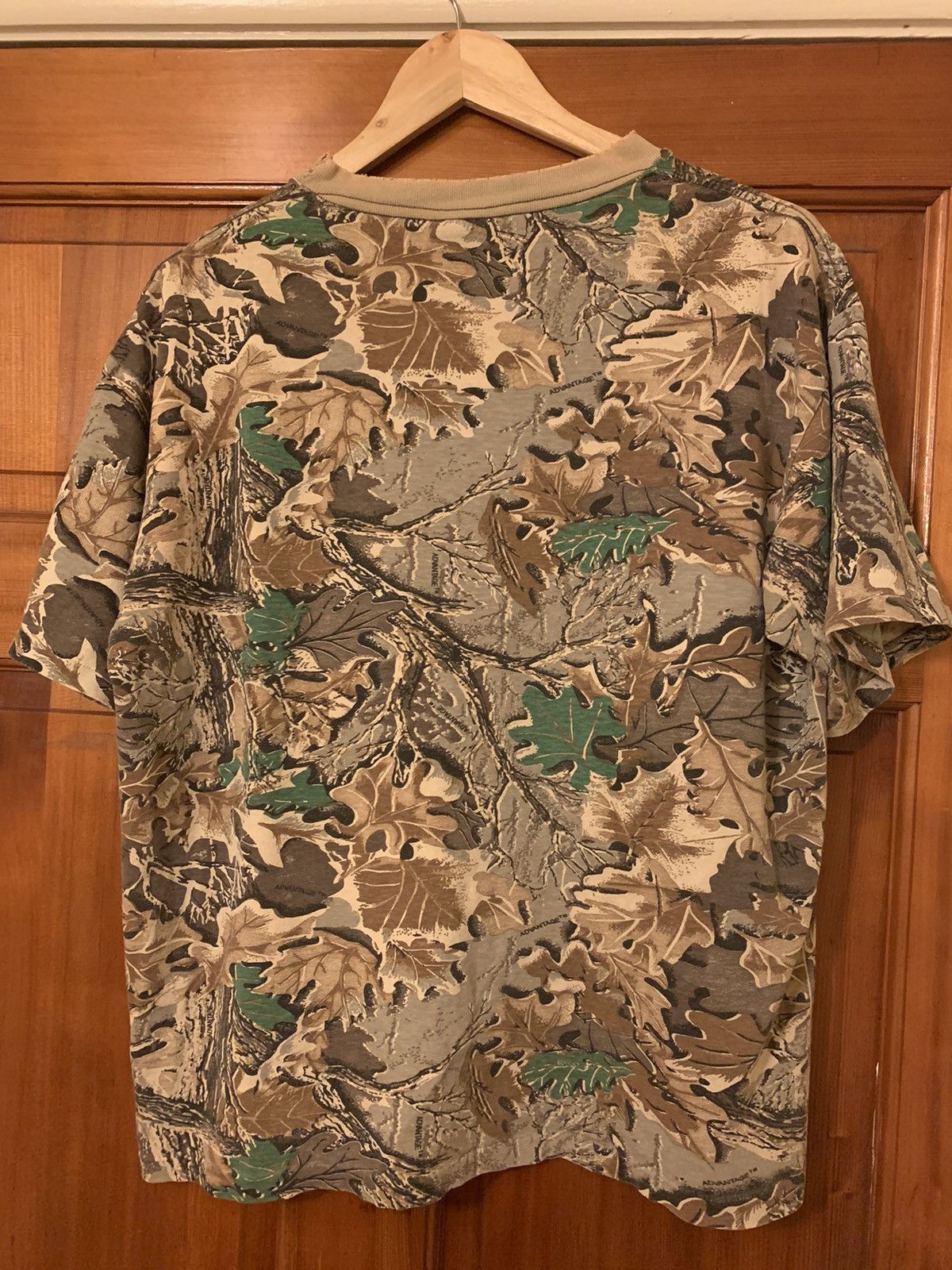 Other × Vintage *RARE* Vintage High Peak Camo T-Shirt - Large Size US L / EU 52-54 / 3 - 2 Thumbnail