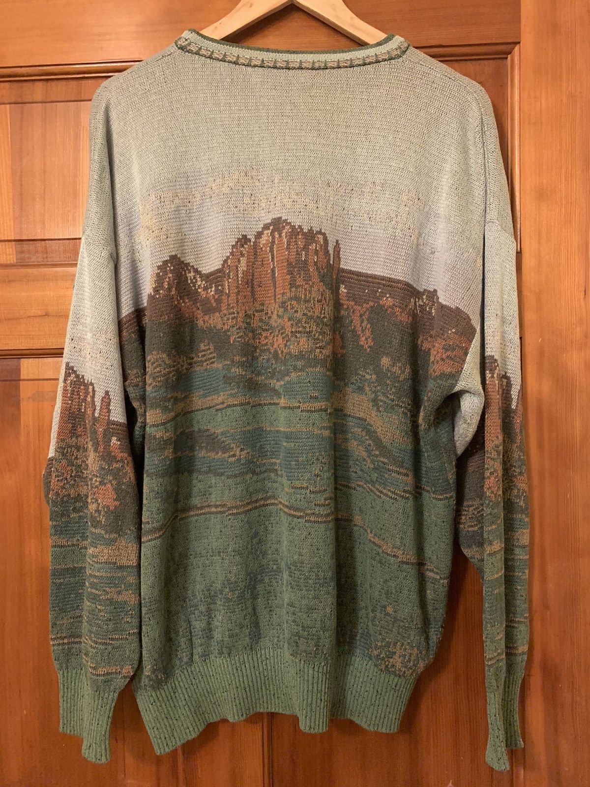 St. Croix × Vintage *RARE* Vintage St. Croix USA Made Knit Golf Sweater - Large Size US L / EU 52-54 / 3 - 2 Thumbnail