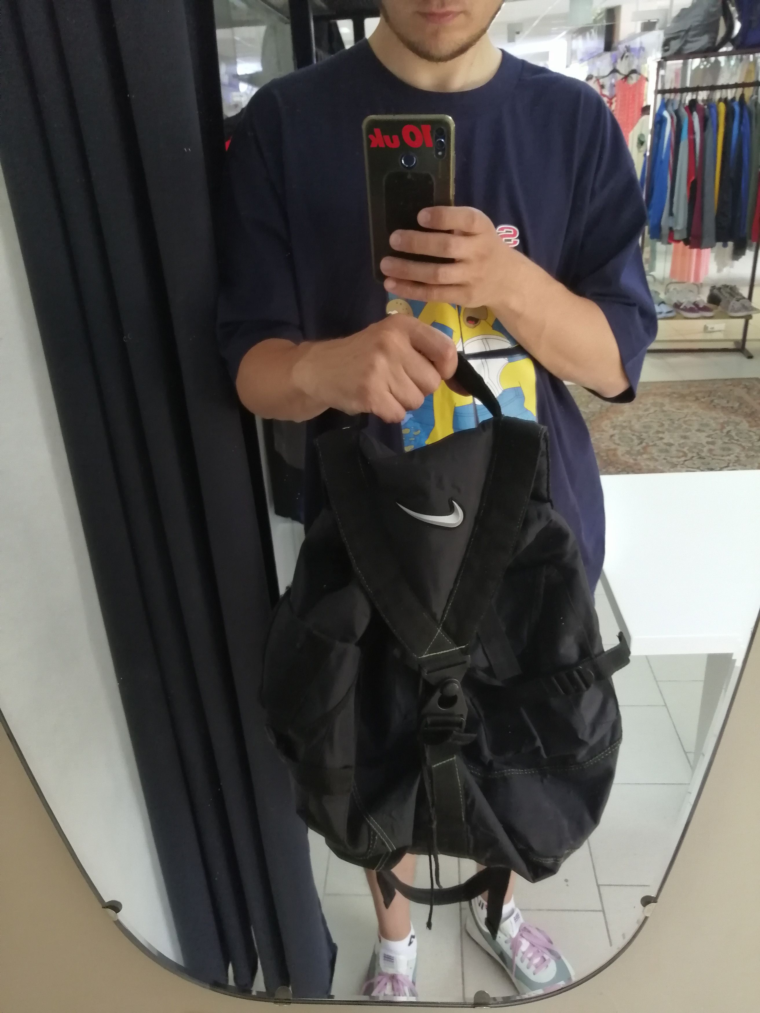 Japanese Brand × Nike × Vintage Rare Nike bag Size ONE SIZE - 4 Thumbnail