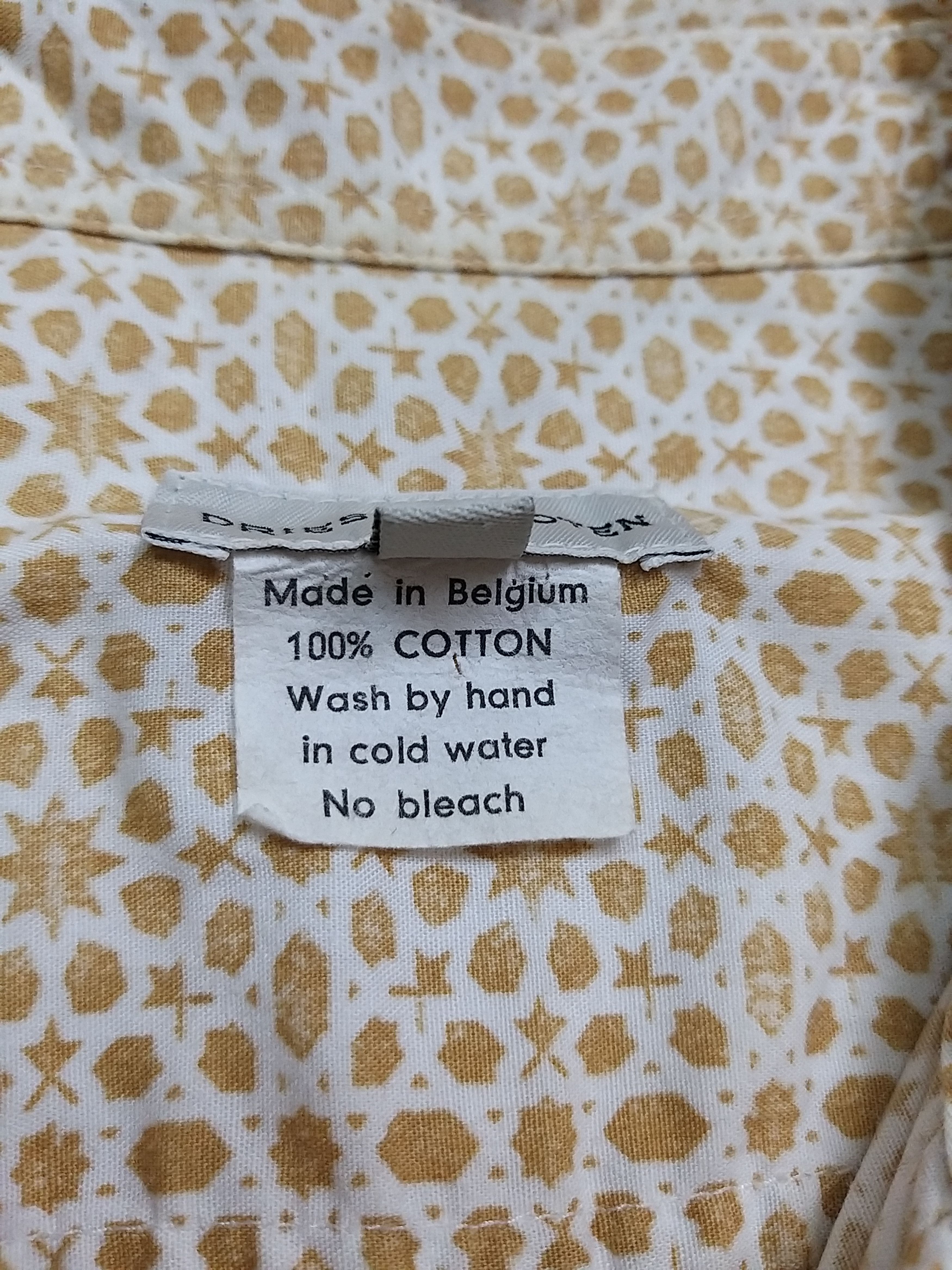 Dries Van Noten AUTHENTIC DRIES VAN NOTEN BUTTON UPS SHIRT Size US M / EU 48-50 / 2 - 9 Thumbnail