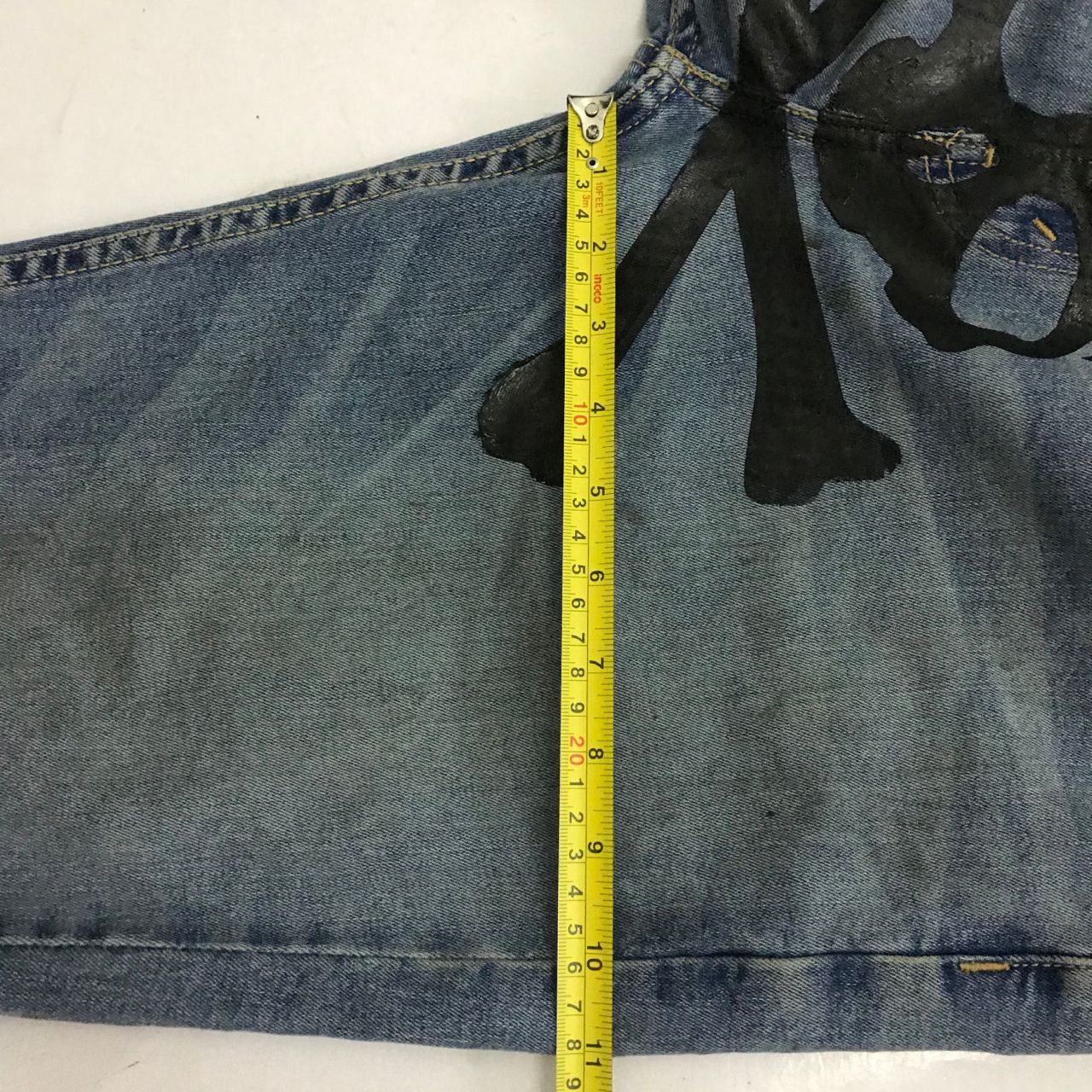 Designer × Levi's 🔥Vtg Levi's GOLD Slim Signature x Mastermind Logo Jeans Size US 36 / EU 52 - 8 Thumbnail
