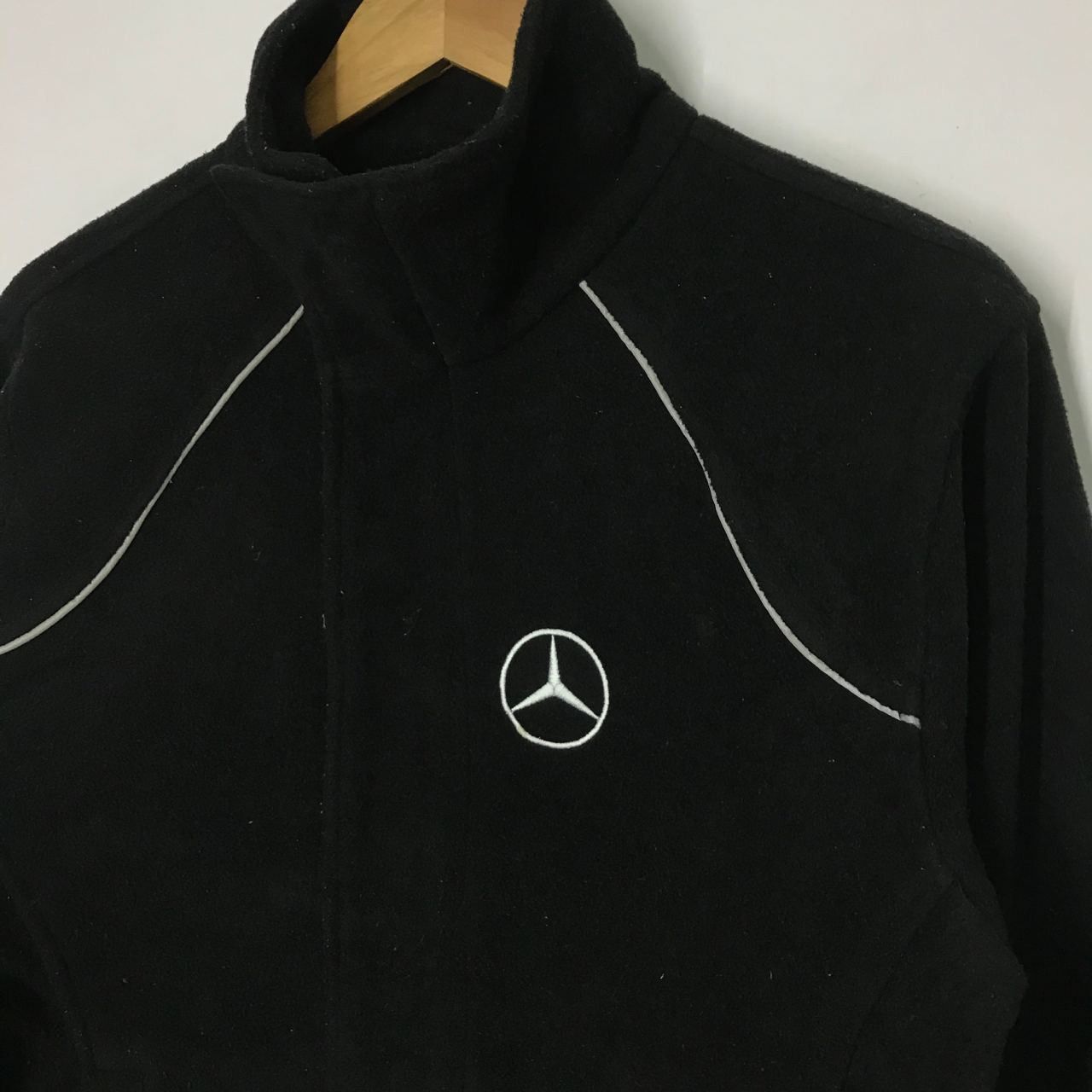 Japanese Brand 🔥Vintage Mercedes Benz Service Fleece Jacket Size US M / EU 48-50 / 2 - 2 Thumbnail