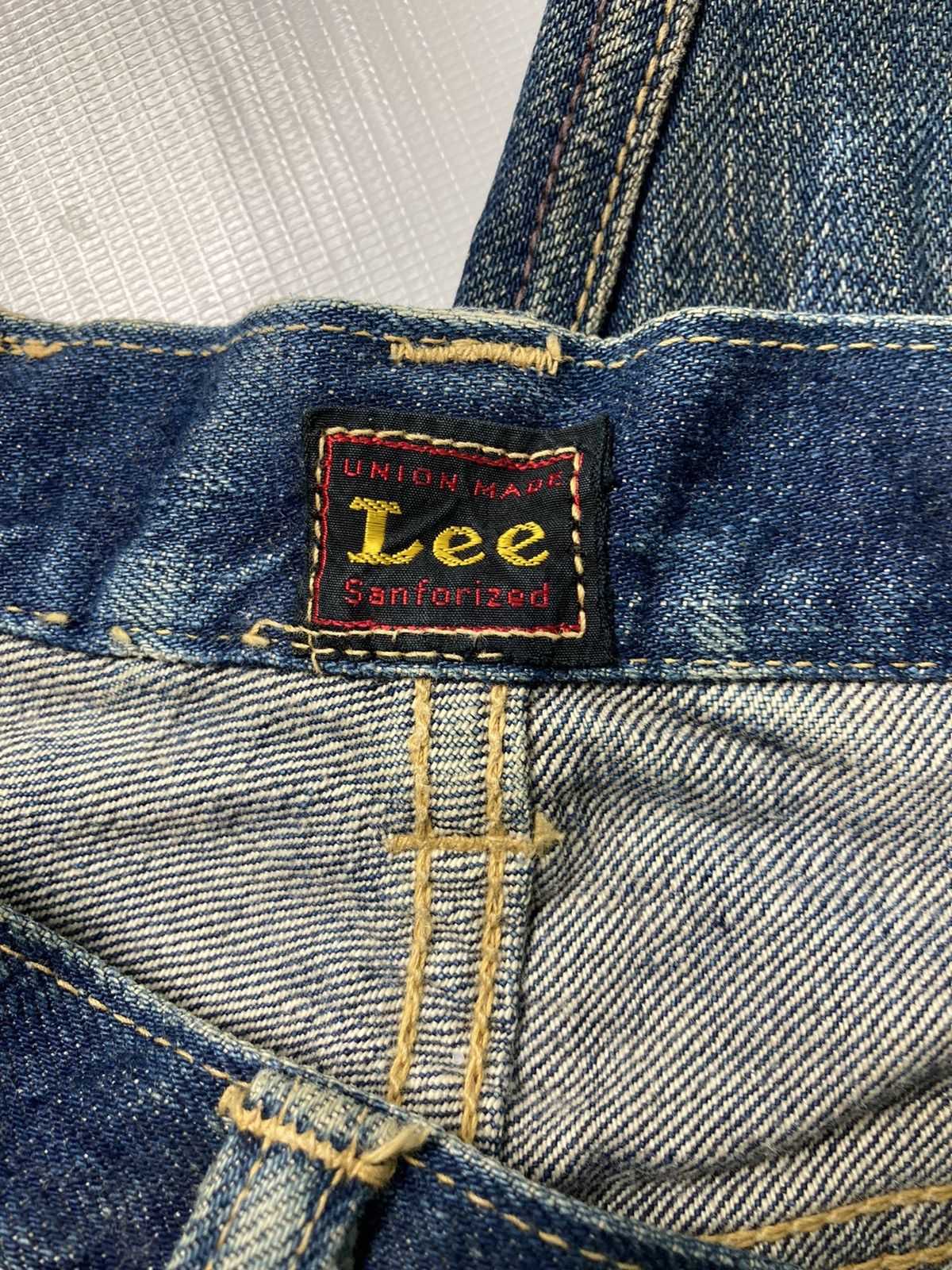 Lee Lee Sanforized Disstressed Denim Size US 30 / EU 46 - 4 Thumbnail