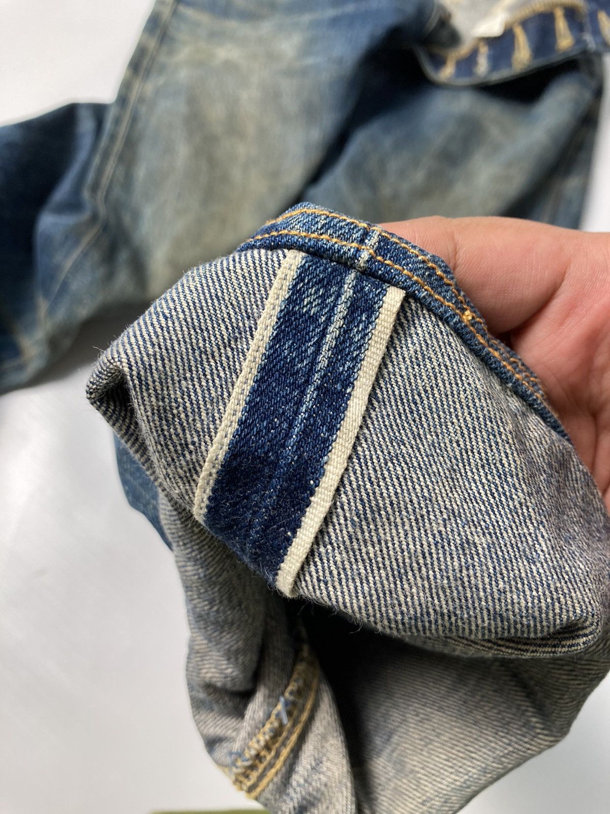 Lee Lee Sanforized Disstressed Denim Size US 30 / EU 46 - 9 Thumbnail