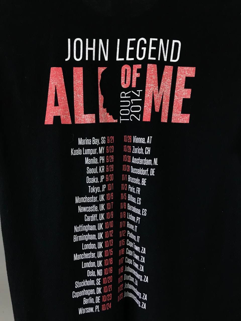 Band Tees John Legend vintage rap band tour tee Size US M / EU 48-50 / 2 - 5 Thumbnail