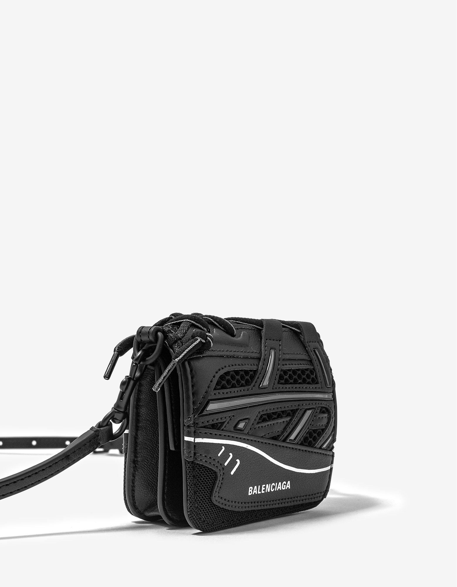 Balenciaga Balenciaga Black Sneakerhead Card Wallet with