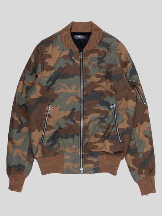 Amiri Camo Bomber Jacket | Grailed