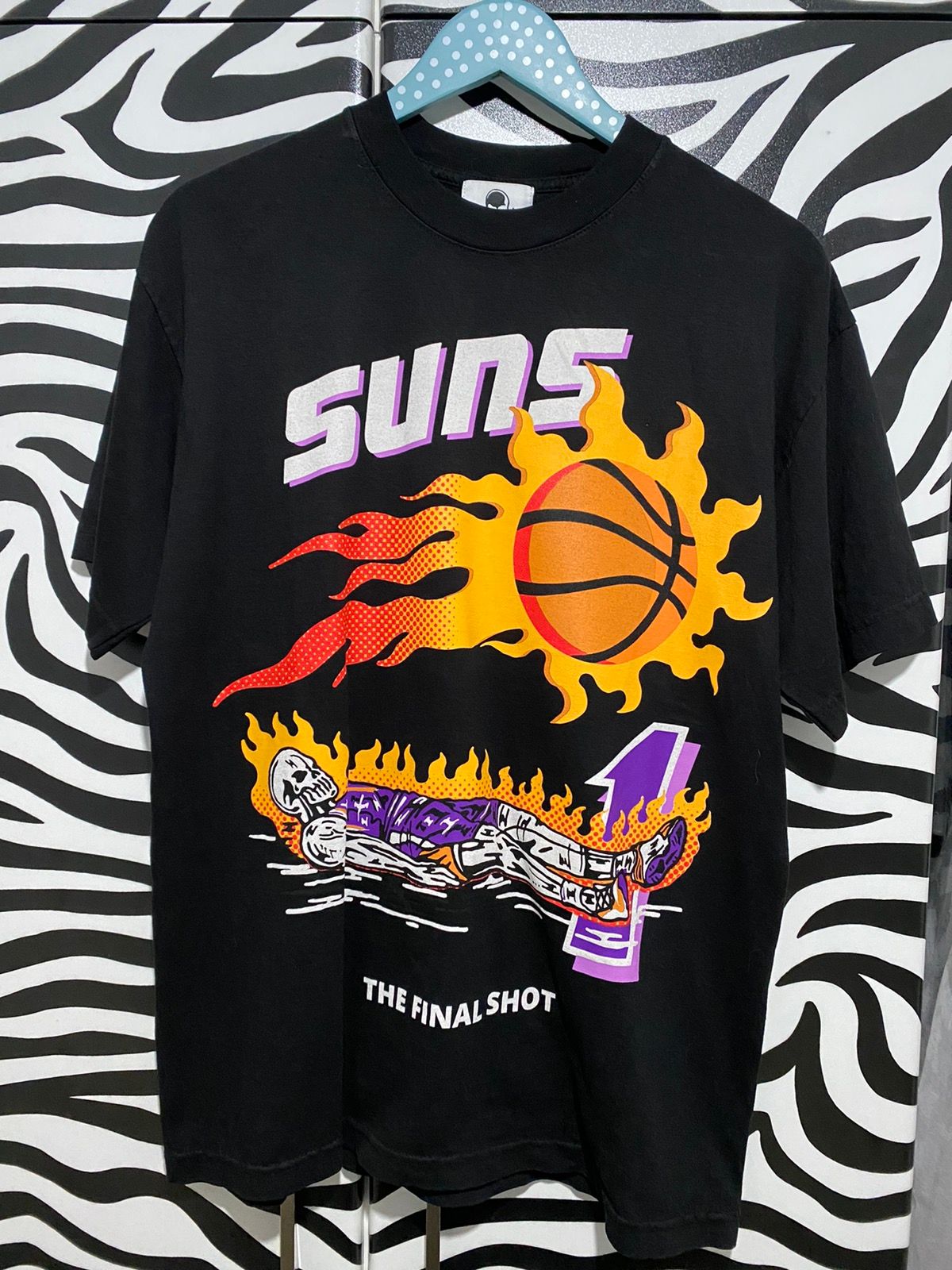 Phoenix Suns x Warren Lotas Devin Booker the final shot shirt men's