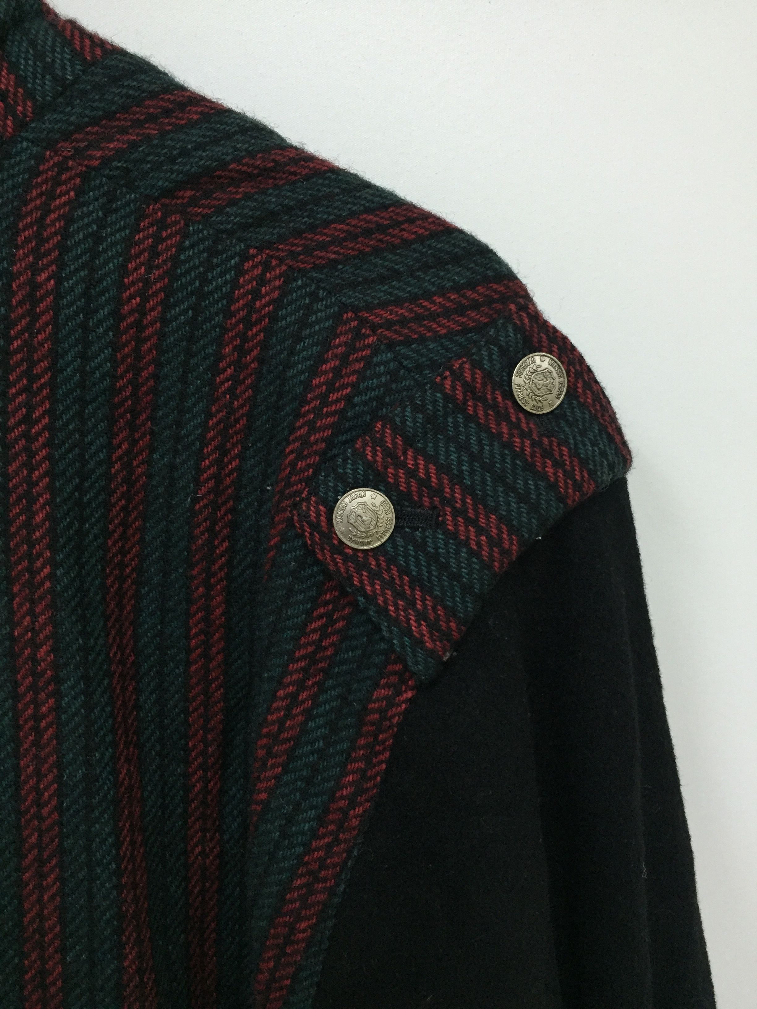 Kansai Yamamoto 70's KANSAI EYE Dynamic Fitness Club wool Varsity Jacket Size US S / EU 44-46 / 1 - 10 Thumbnail