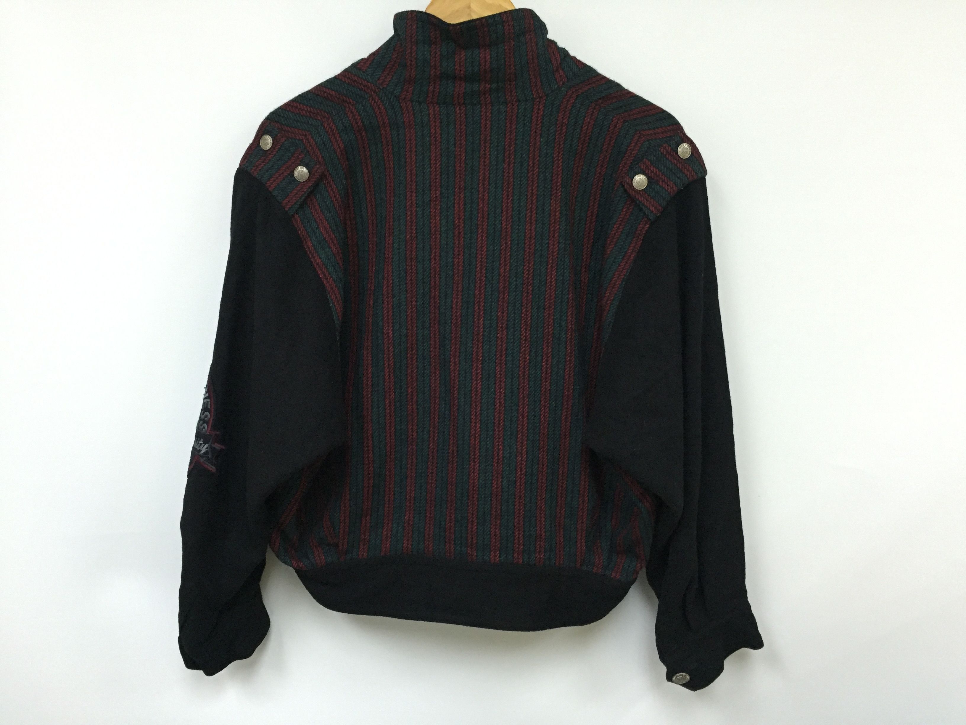 Kansai Yamamoto 70's KANSAI EYE Dynamic Fitness Club wool Varsity Jacket Size US S / EU 44-46 / 1 - 9 Thumbnail