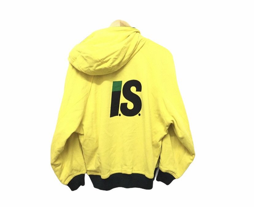 Issey Miyake 1980s I.S. Green Yellow RARE Color Reversible hoodie Jacket Size US M / EU 48-50 / 2 - 3 Thumbnail