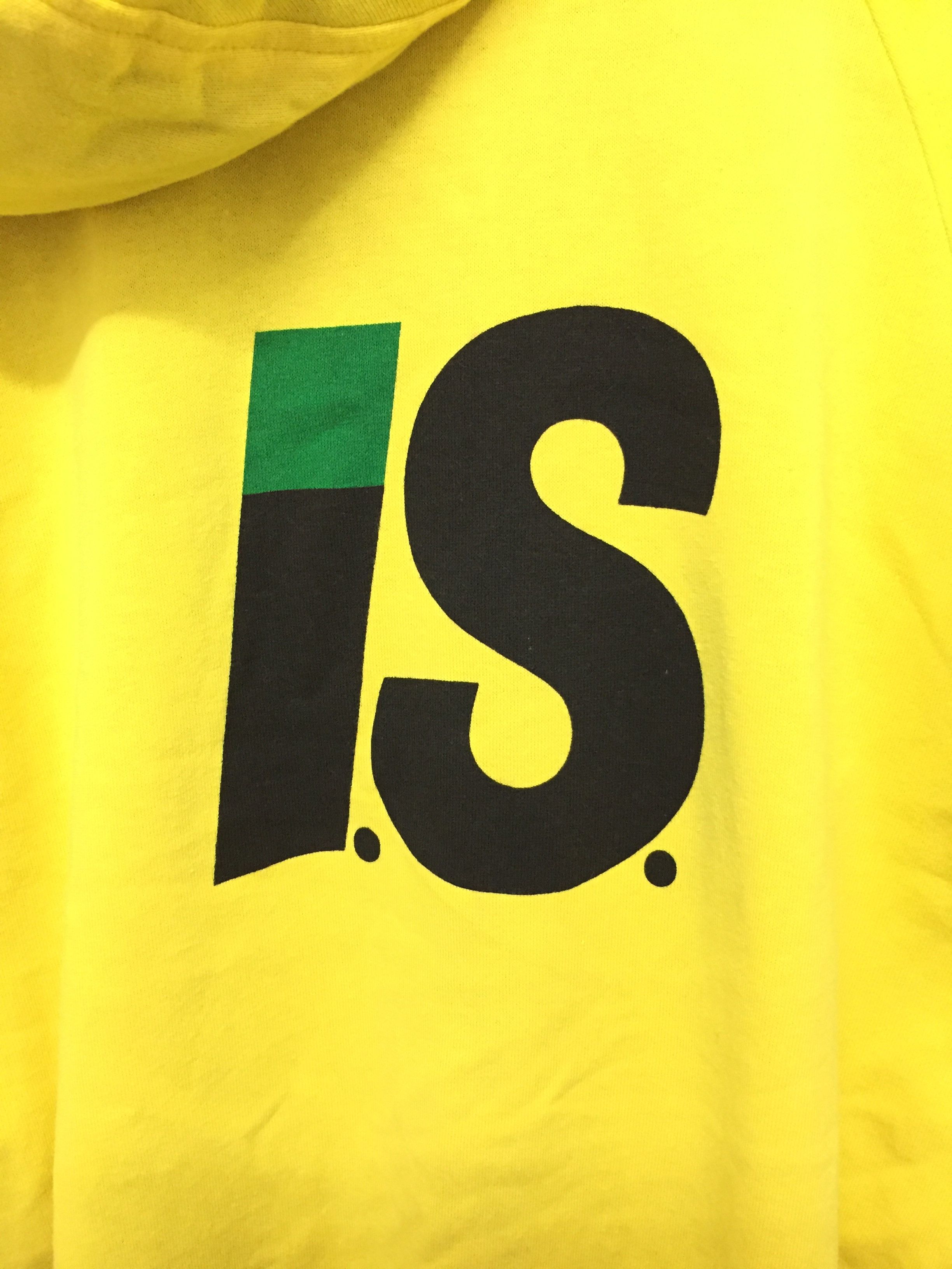Issey Miyake 1980s I.S. Green Yellow RARE Color Reversible hoodie Jacket Size US M / EU 48-50 / 2 - 4 Thumbnail