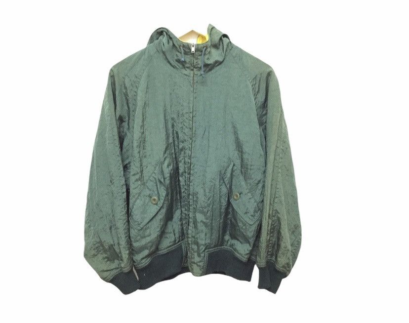 Issey Miyake 1980s I.S. Green Yellow RARE Color Reversible hoodie Jacket Size US M / EU 48-50 / 2 - 6 Thumbnail