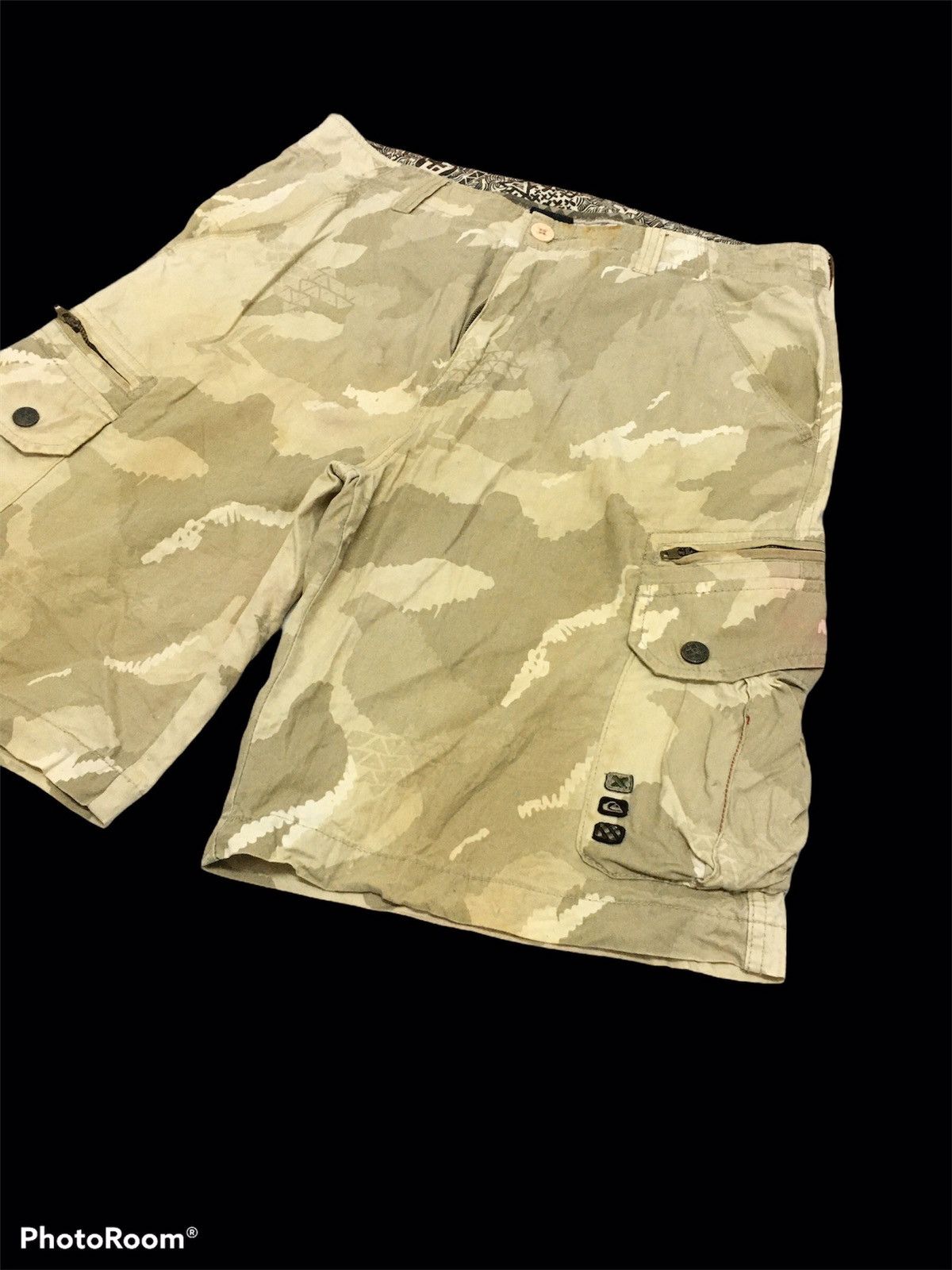 Quicksilver Short Pant Camo Size US 34 / EU 50 - 3 Thumbnail