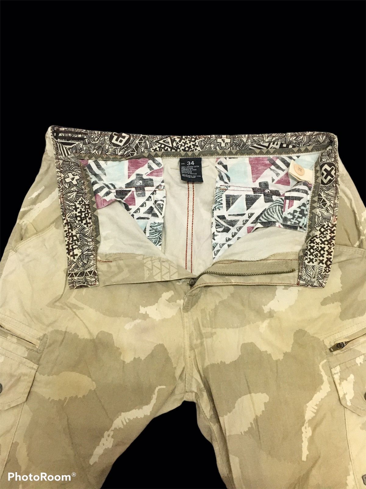 Quicksilver Short Pant Camo Size US 34 / EU 50 - 6 Thumbnail